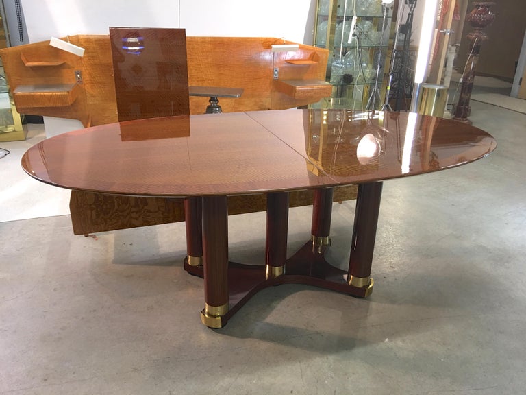 Henredon Triomphe Oval Dining Table For Sale at 1stdibs