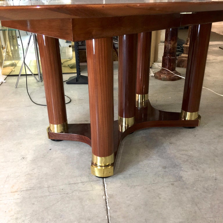 Henredon Triomphe Oval Dining Table For Sale at 1stdibs