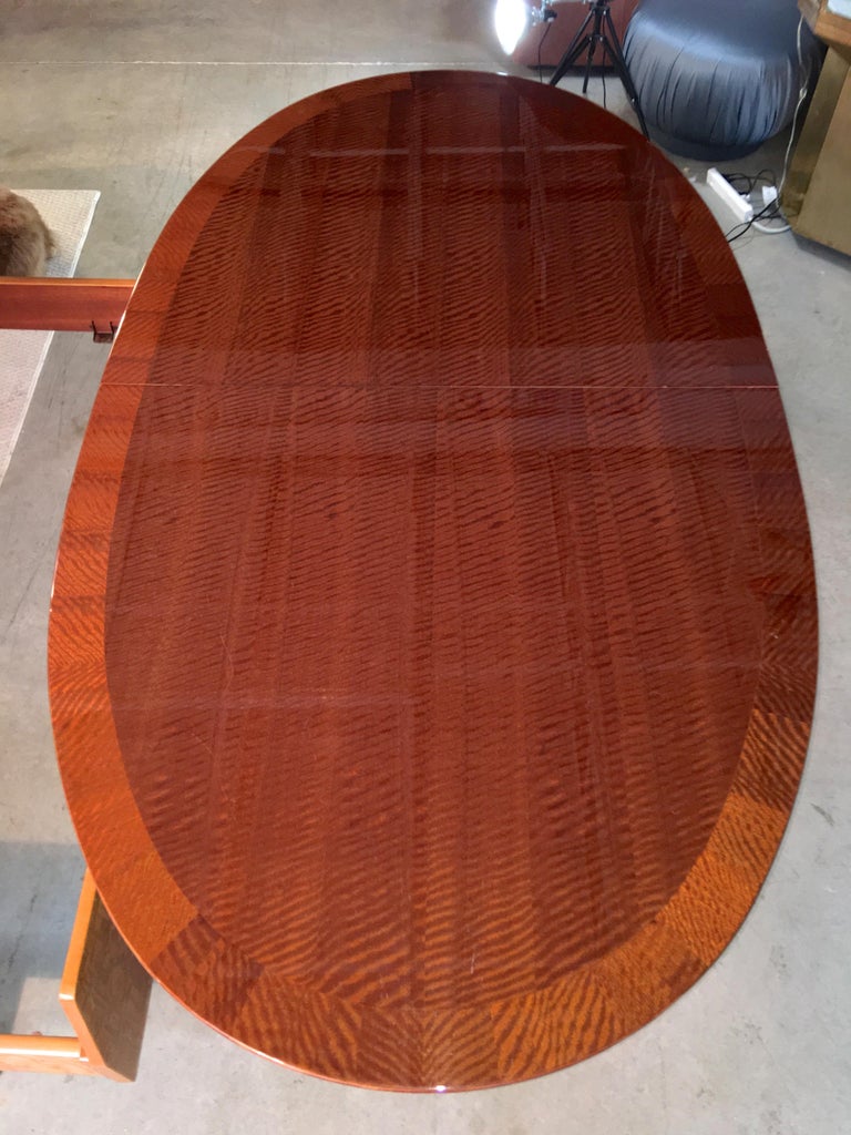 Henredon Triomphe Oval Dining Table For Sale at 1stdibs