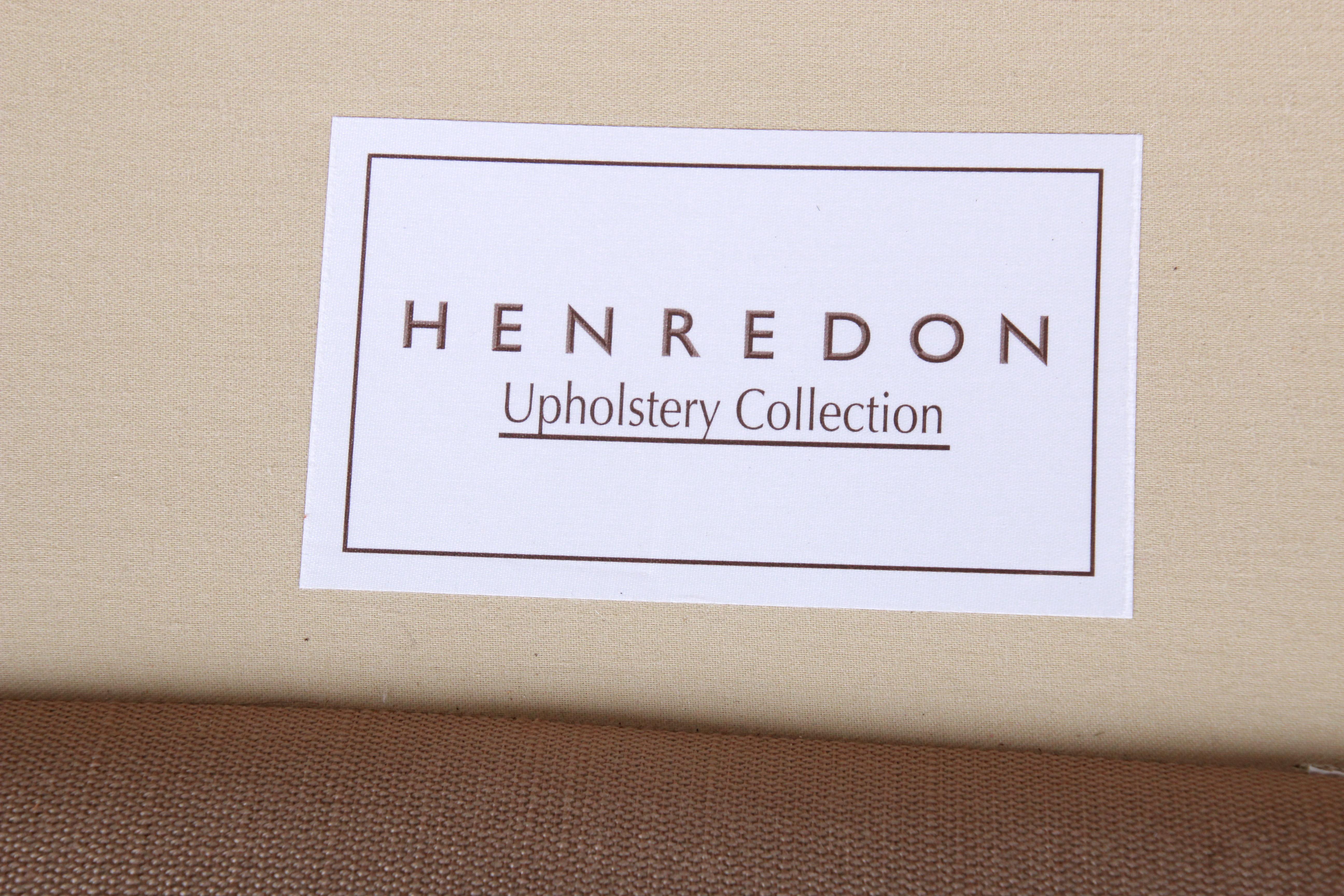 Henredon Upholstery Collection Contemporary Tufted Sofa 2