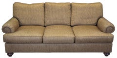 Henredon Upholstery Collection Tweed Traditional 3-Seat Sofa Natchez