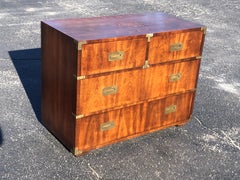 Henredon Walnut Campaign Dresser