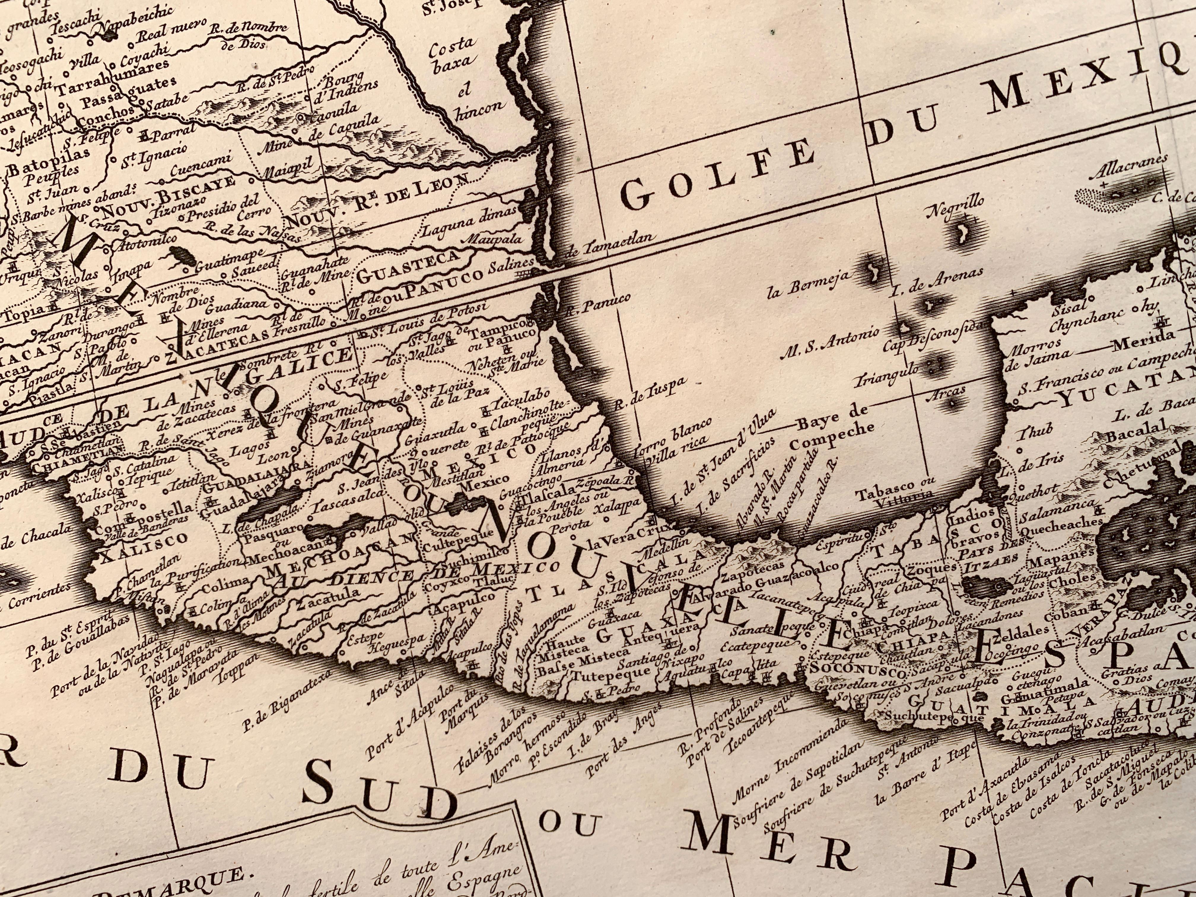 1719 america map