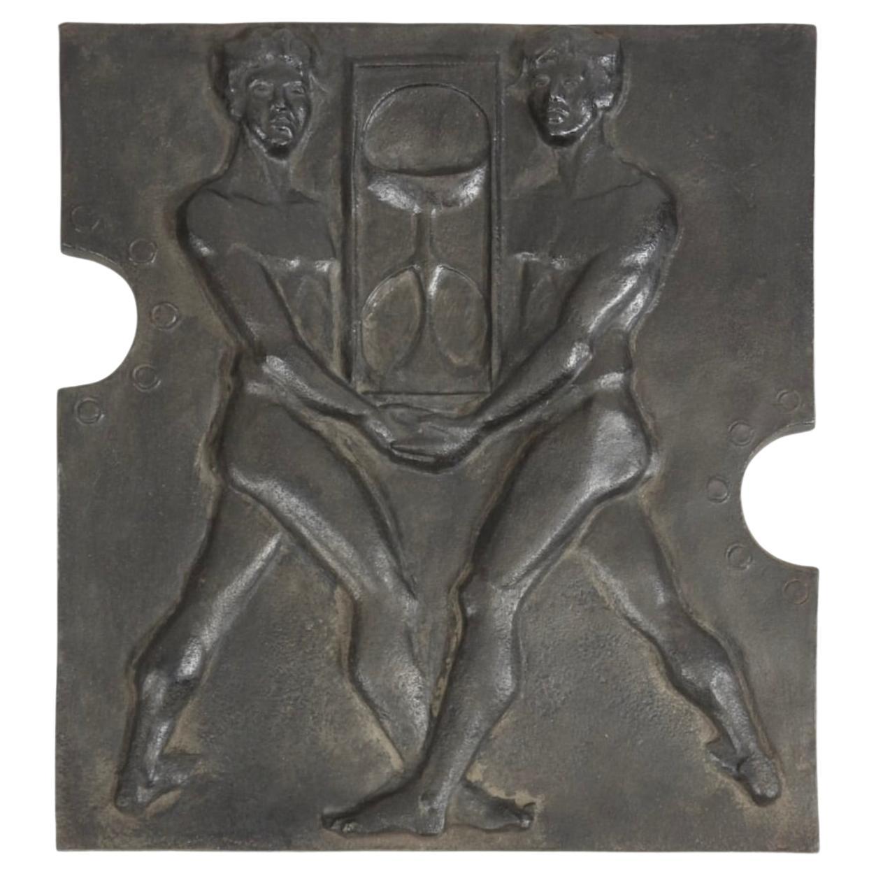 Henri-Albert Lagriffoul Fireback circa 1935 For Sale