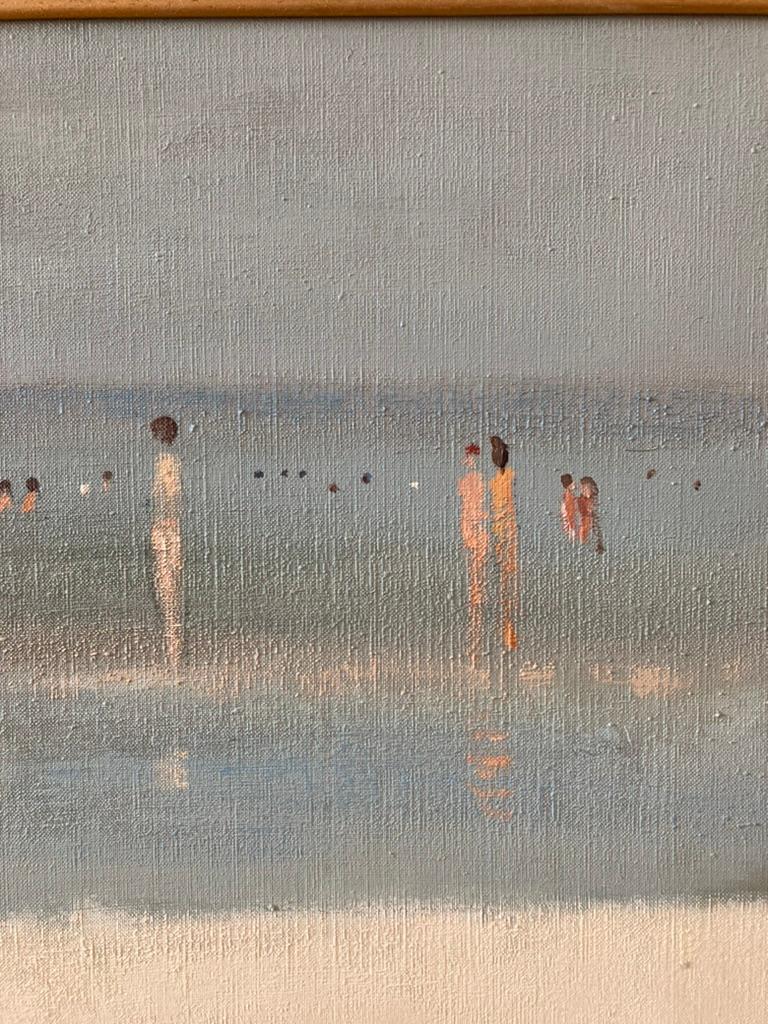 Impressionniste français, figures sur la plage, sud de la Côte d'Azur 3