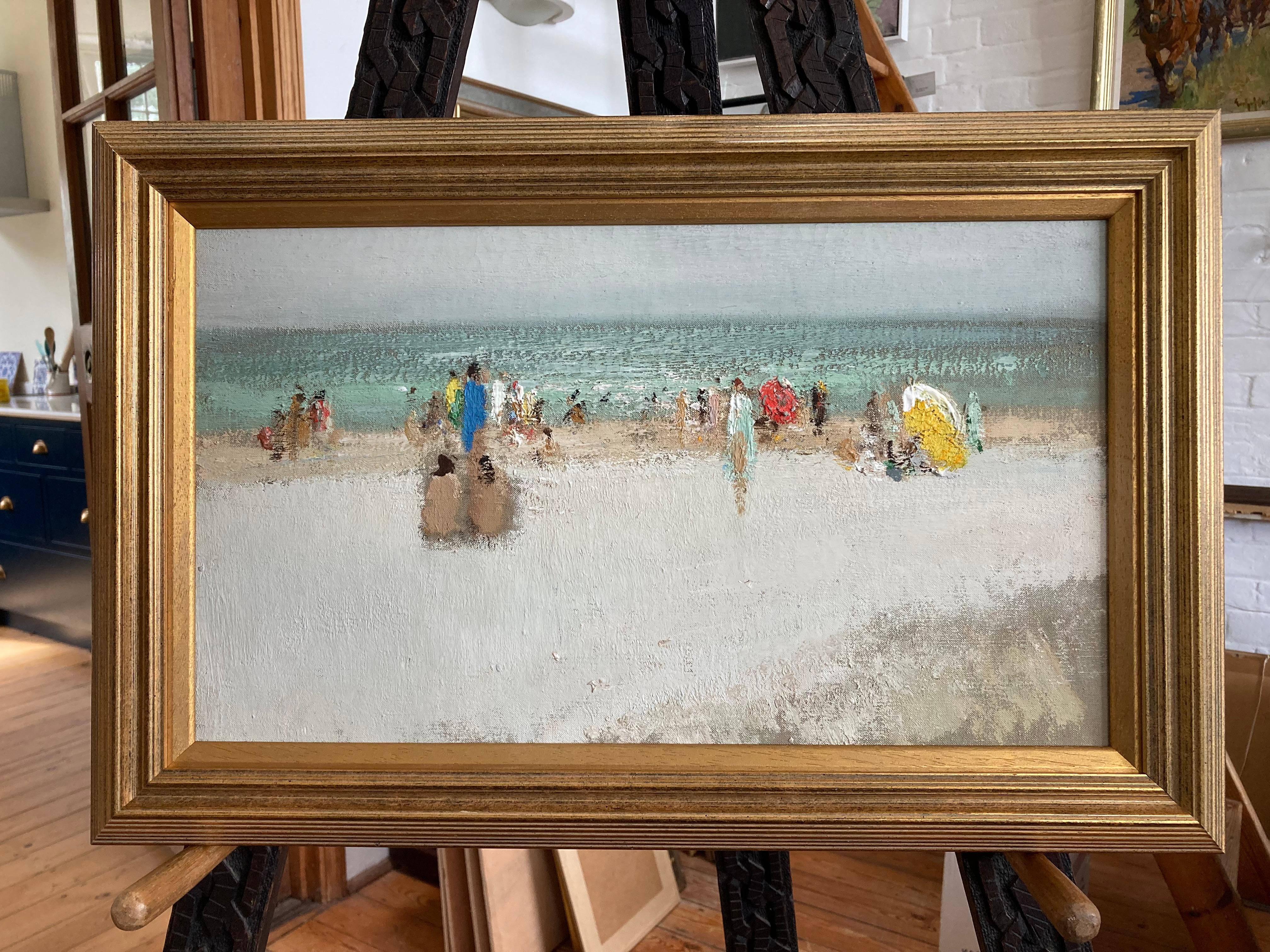 Französisch-impressionistische Strandszene aus Südfrankreich 11