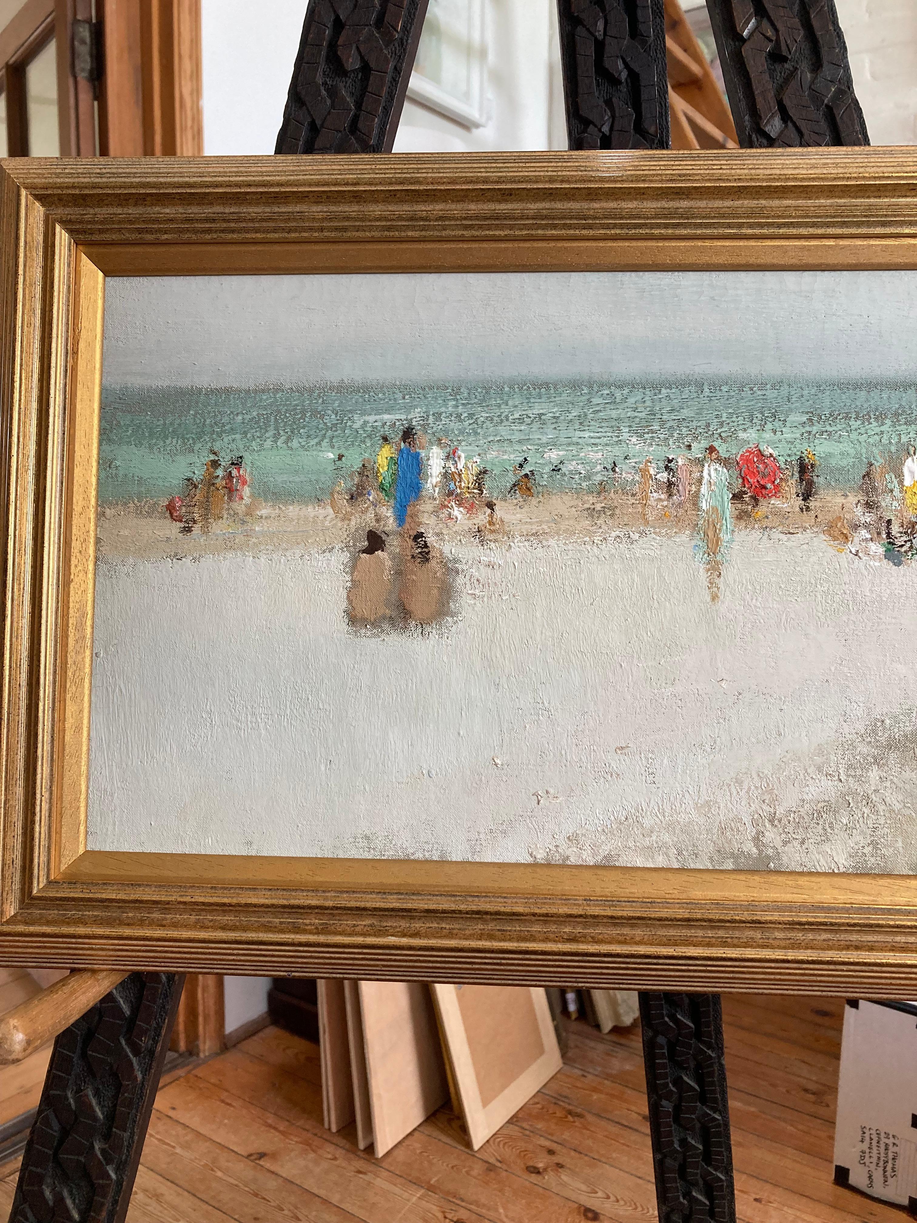 Französisch-impressionistische Strandszene aus Südfrankreich 12