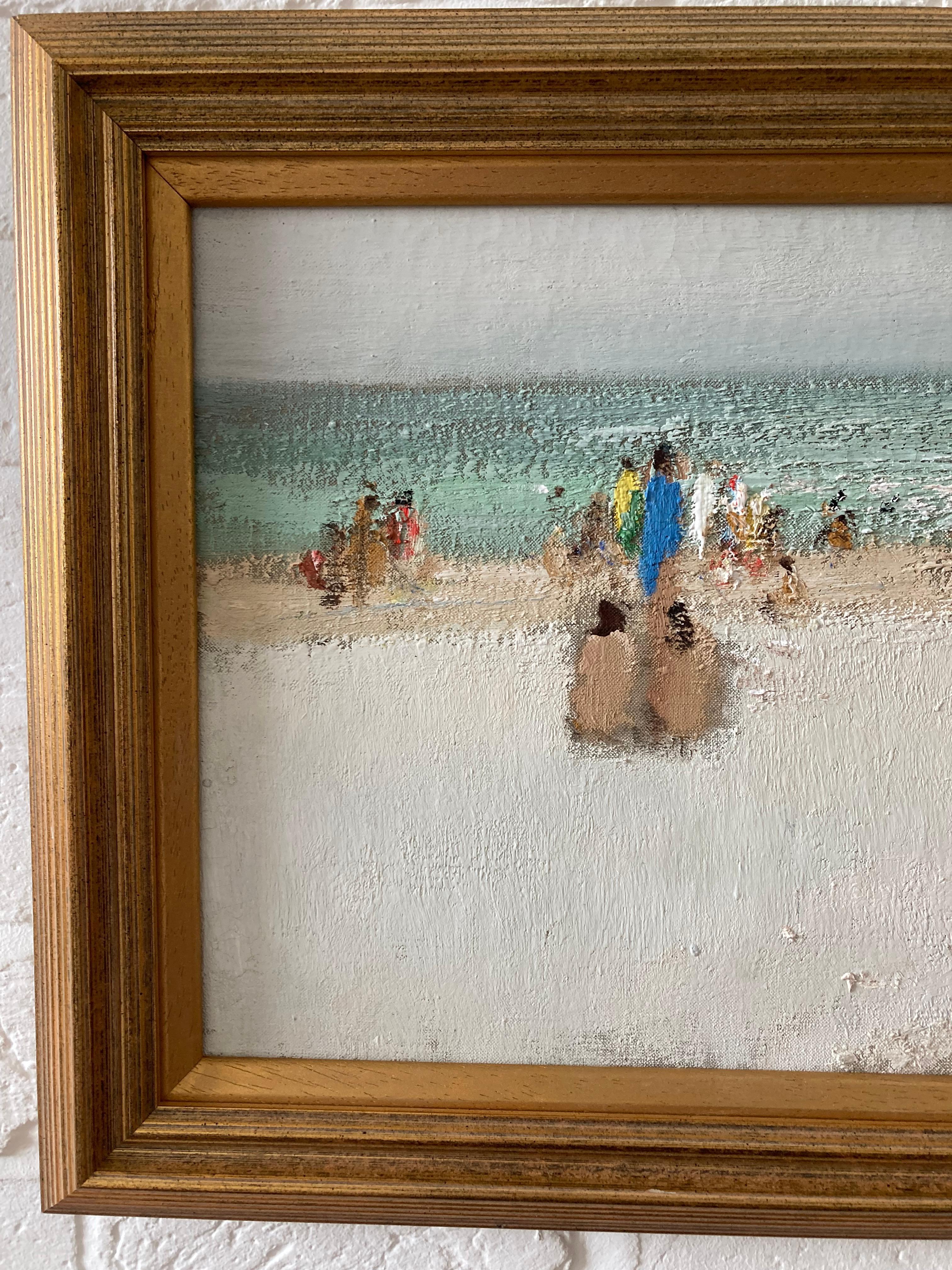 Französisch-impressionistische Strandszene aus Südfrankreich 2