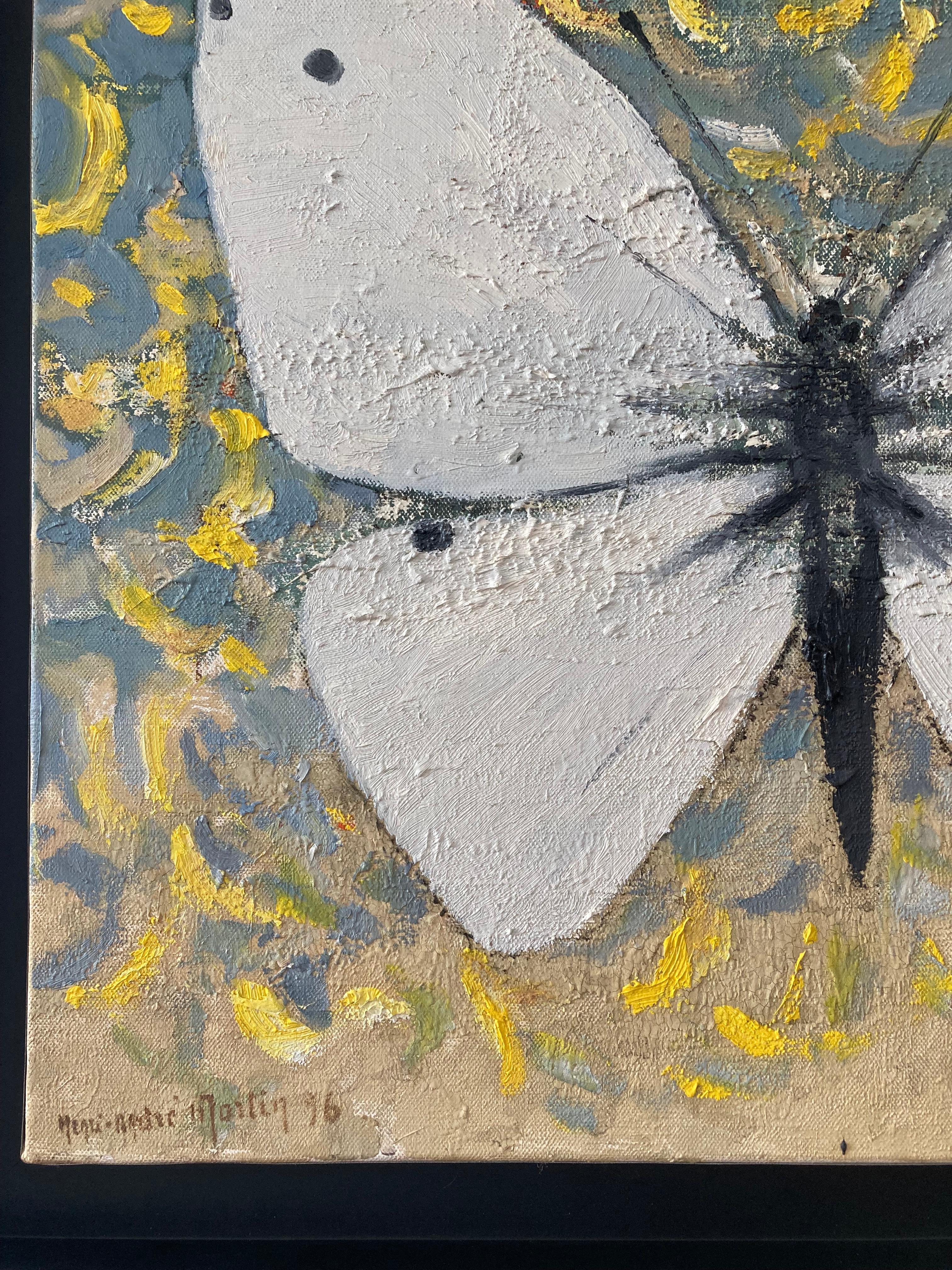 French Modernist, Beautiful Summer Butterfly For Sale 5