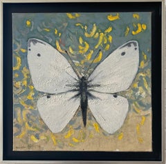 Vintage French Modernist, Beautiful Summer Butterfly