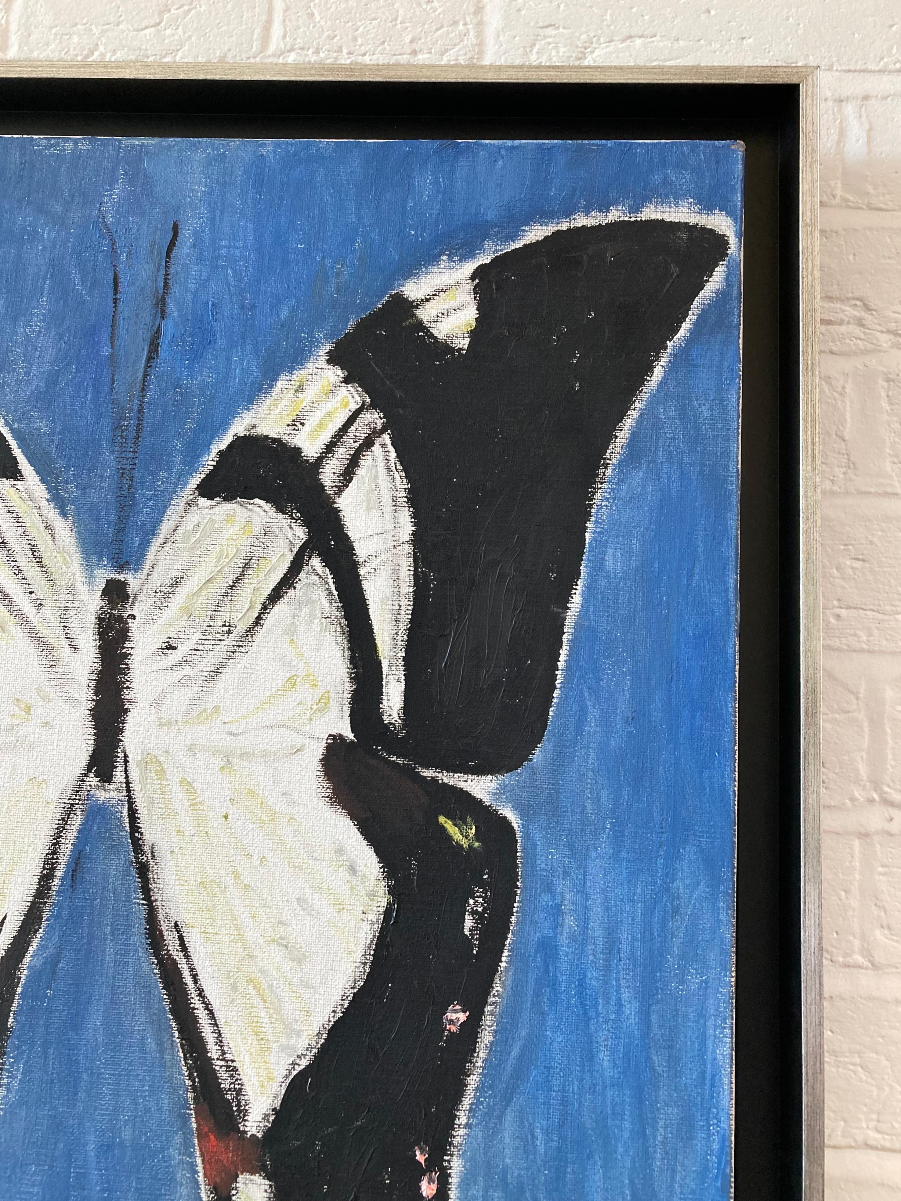 Magnifique papillon à queue d'hirondelle moderniste français d'été en vente 6