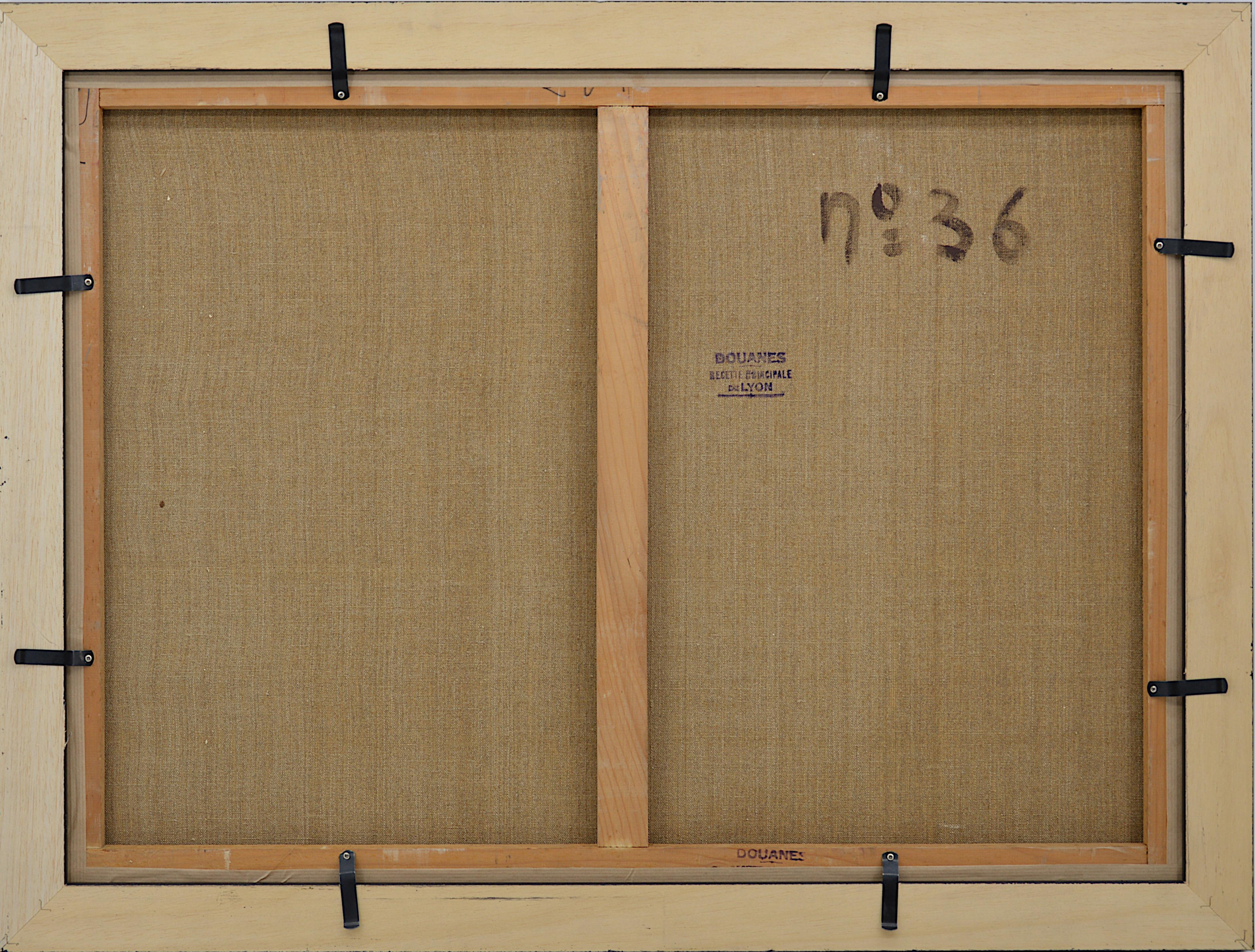 Notre-Dame de Paris Öl auf Leinwand von Henri André Martin 1960 im Angebot 3