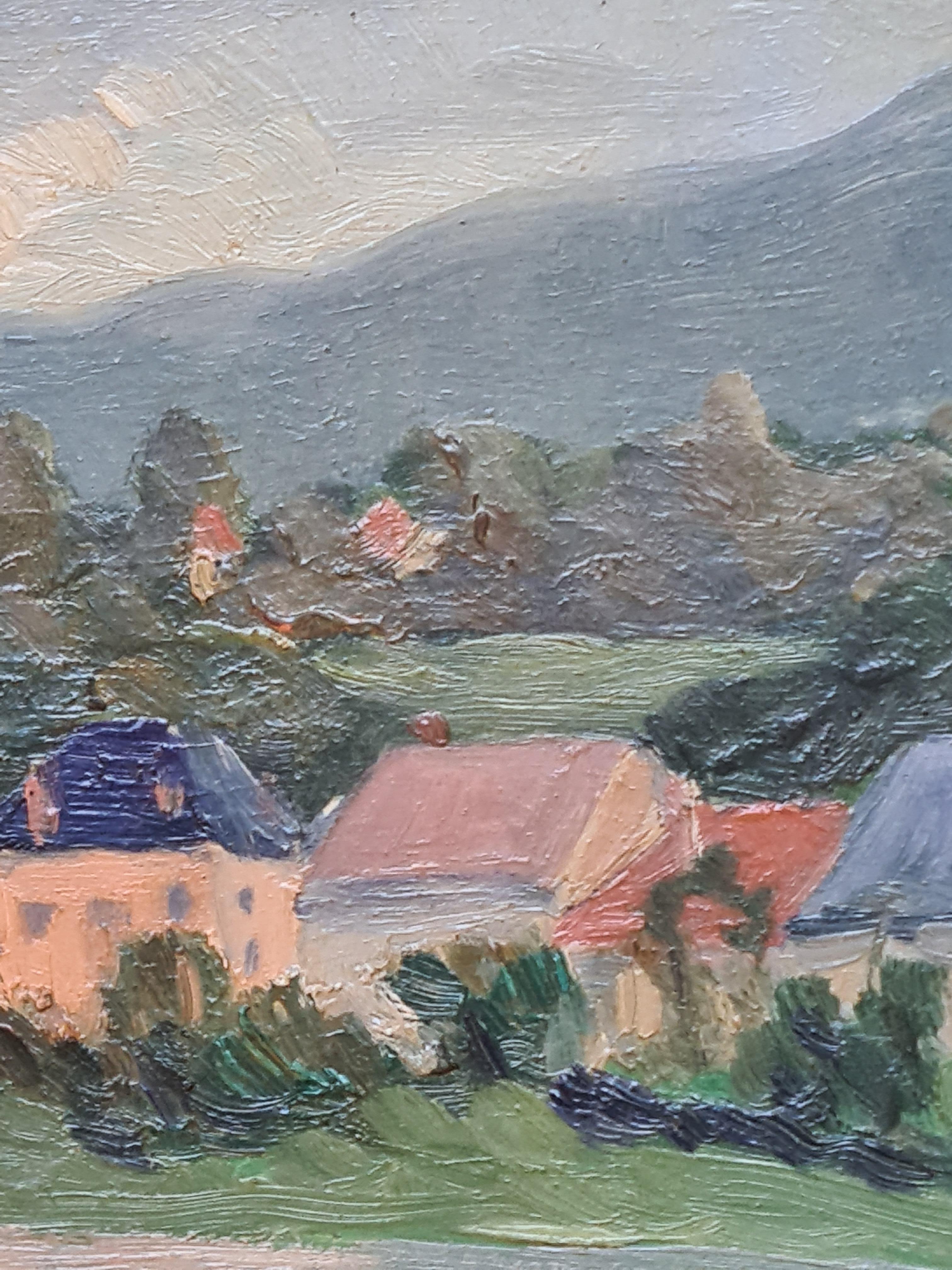 Coqs colorés, Village français, Lompnes, Ain 1