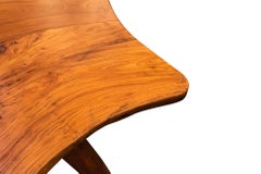 Elegant wood Table, circa 1960, France