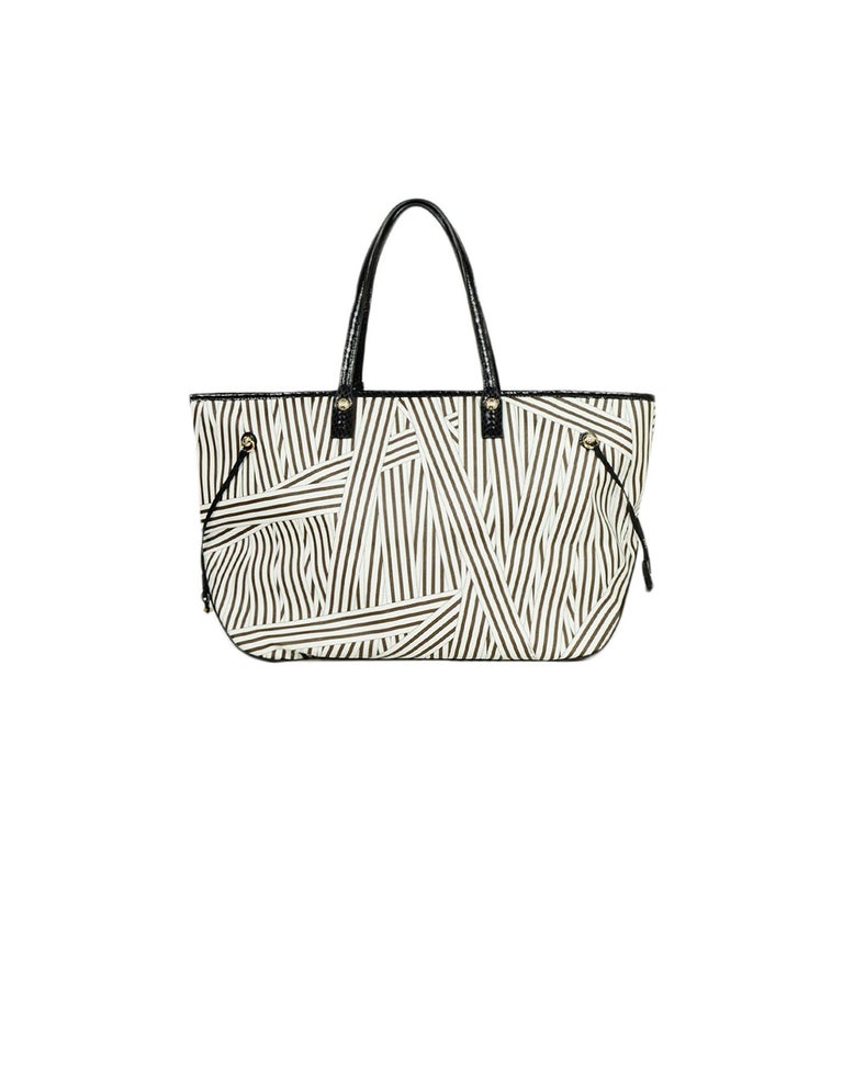 Henri bendel striped 2025 tote