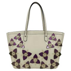 Tote di Henri Bendel Crema West 57th con applicazioni floreali