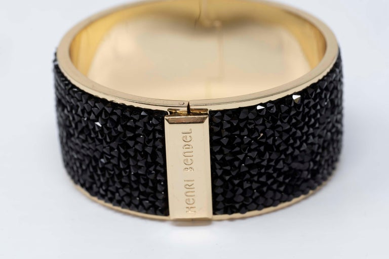 Henri Bendel NY Gold Tone Crystal Bracelet at 1stDibs  display picture 3