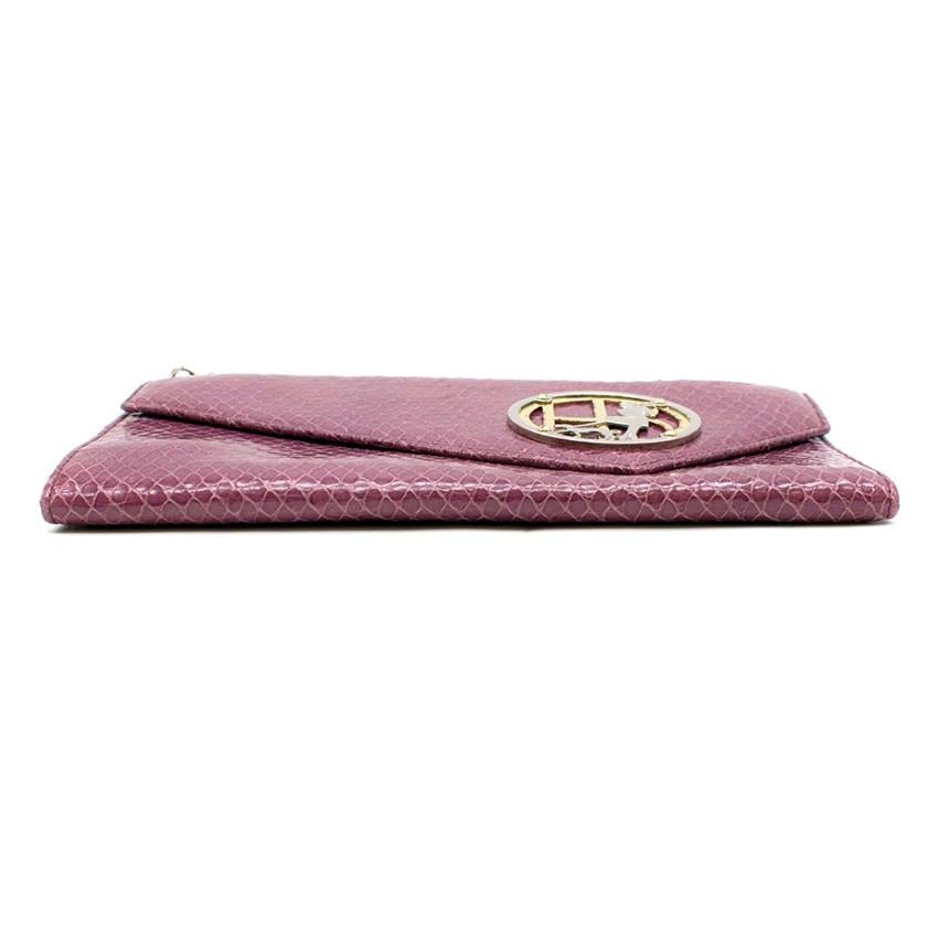 henri bendel purple handbag