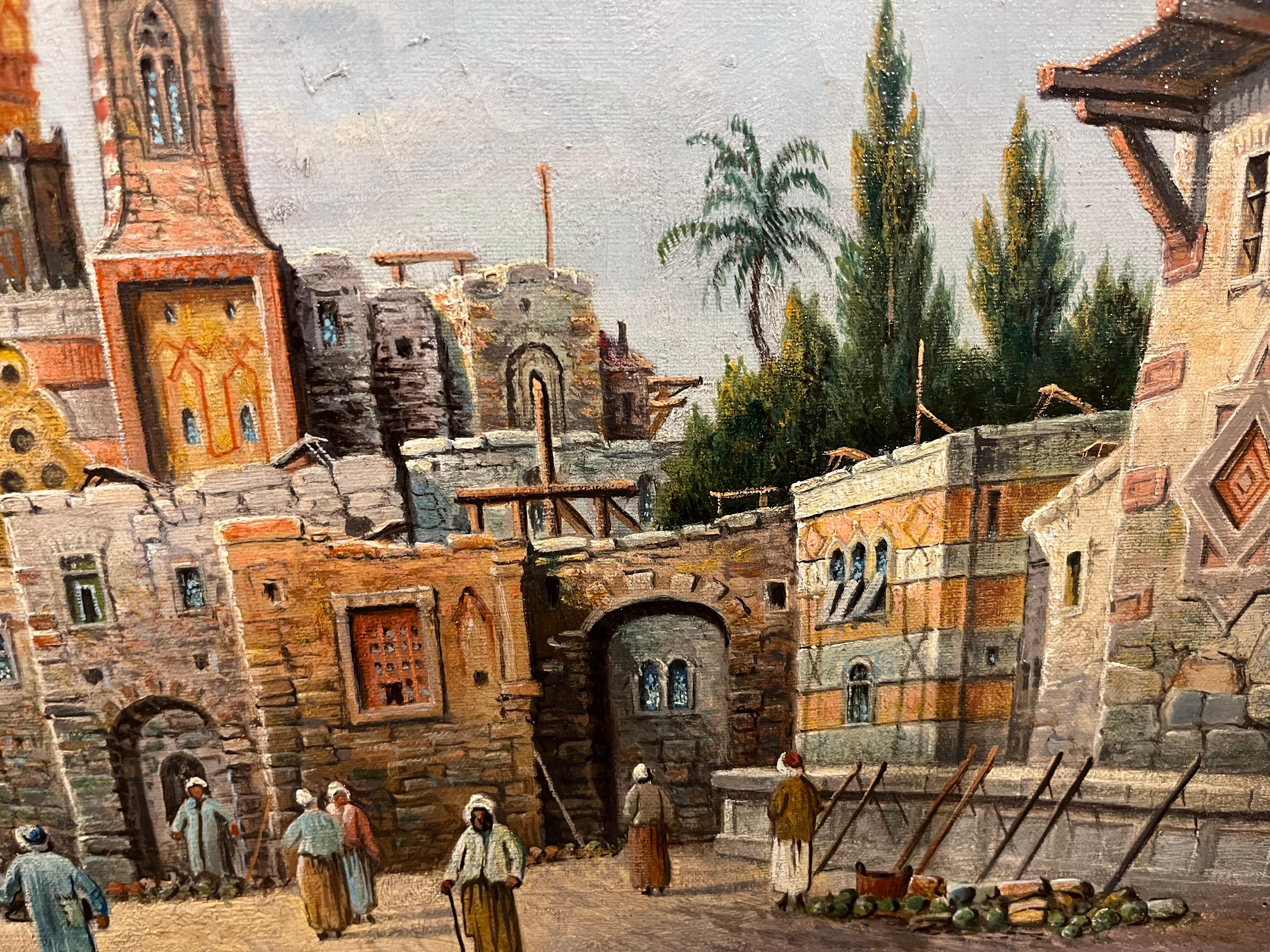 OLD FINE Original Antique 19th Century British OLD MASTER OIL PAINTING

Lienzo en buen estado. Con una reparación de horas extras , limpiado y repintado profesional ,

Listo para colgar. 