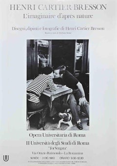 Henri Cartier Bresson-Poster-Vintage Offset Print after H. Cartier-Bresson -1983