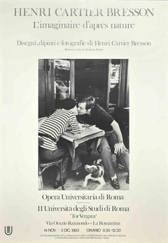 Vintage Poster - Offset by Henri Cartier Bresson - 1983