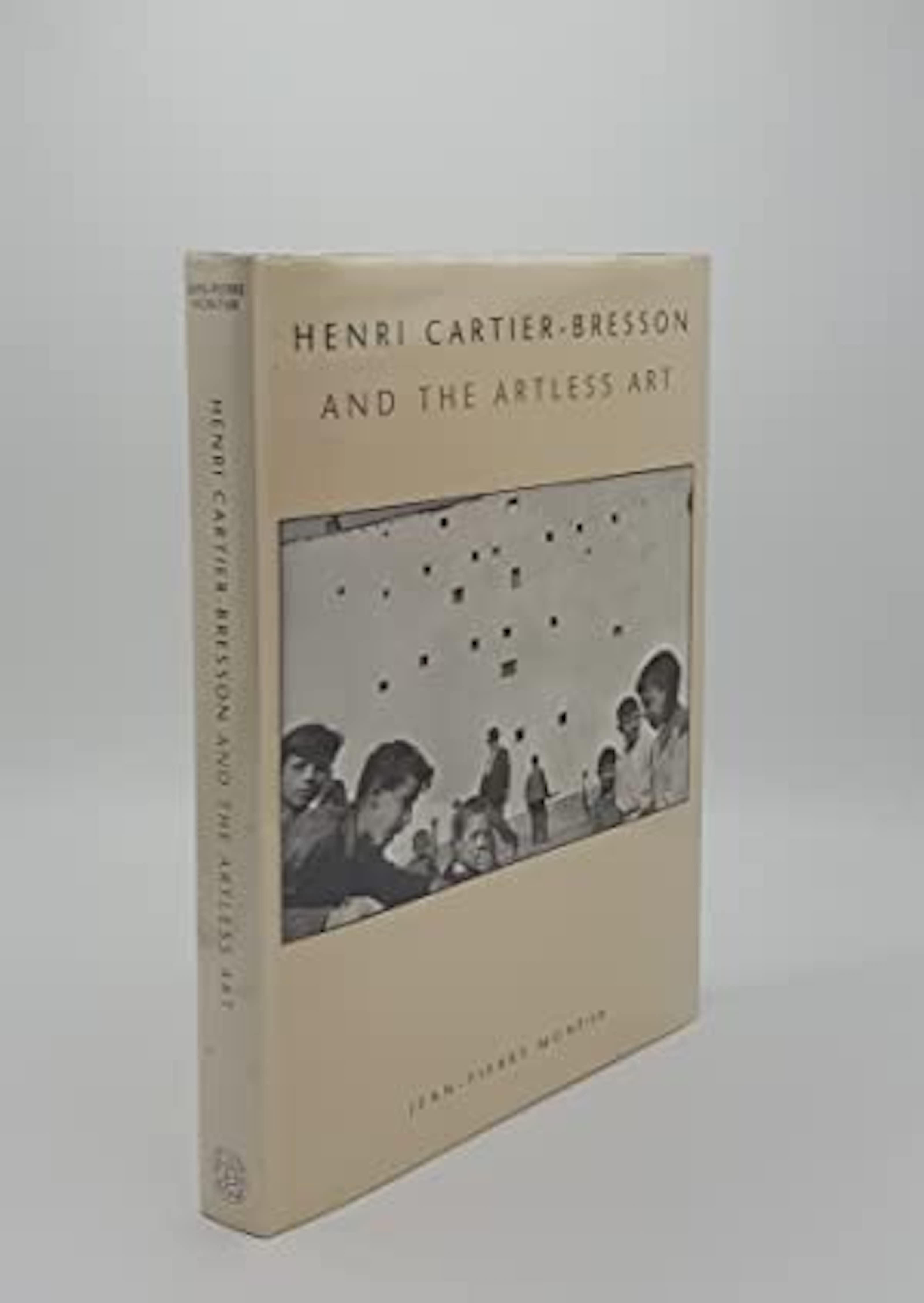 Henri Cartier Bresson and the Artless Art by Jean-Pierre Montier
Published by Thames and Hudson, 1996. 

This beautifully curated book delves into Cartier-Bresson's iconic photographs that capture the essence of human emotion, movement, and