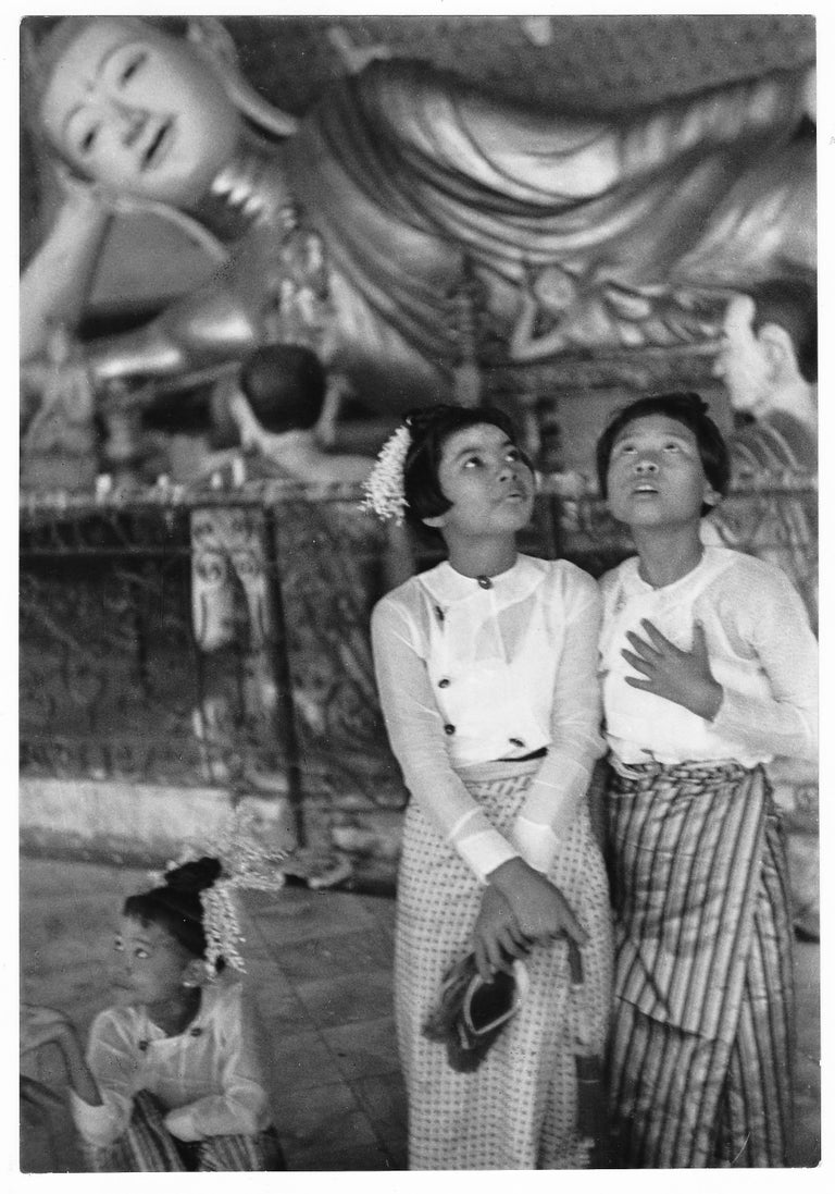 Henri Cartier-Bresson - Rangoon, Burma, vintage gelatin silver print ...