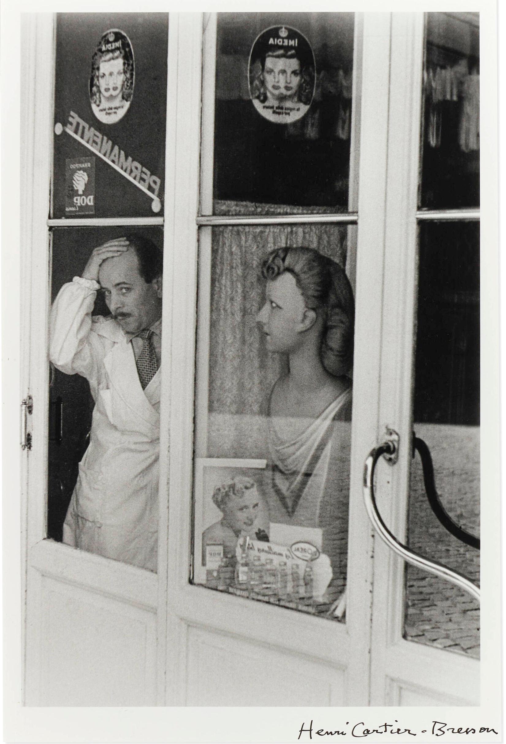 Black and White Photograph Henri Cartier-Bresson - Rome, Italie