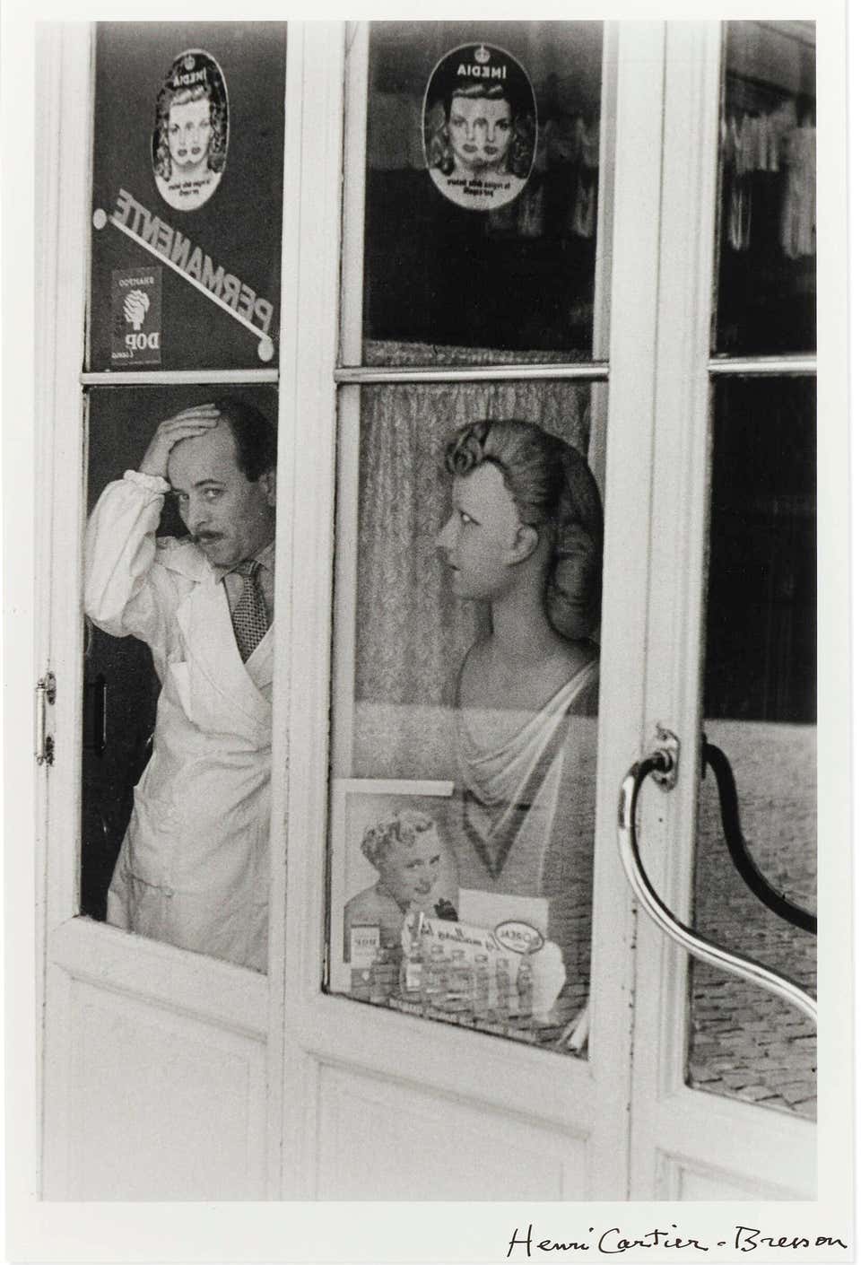 Henri Cartier-Bresson, Rome, Italy, Black and White Print, Signed, c. 1990
