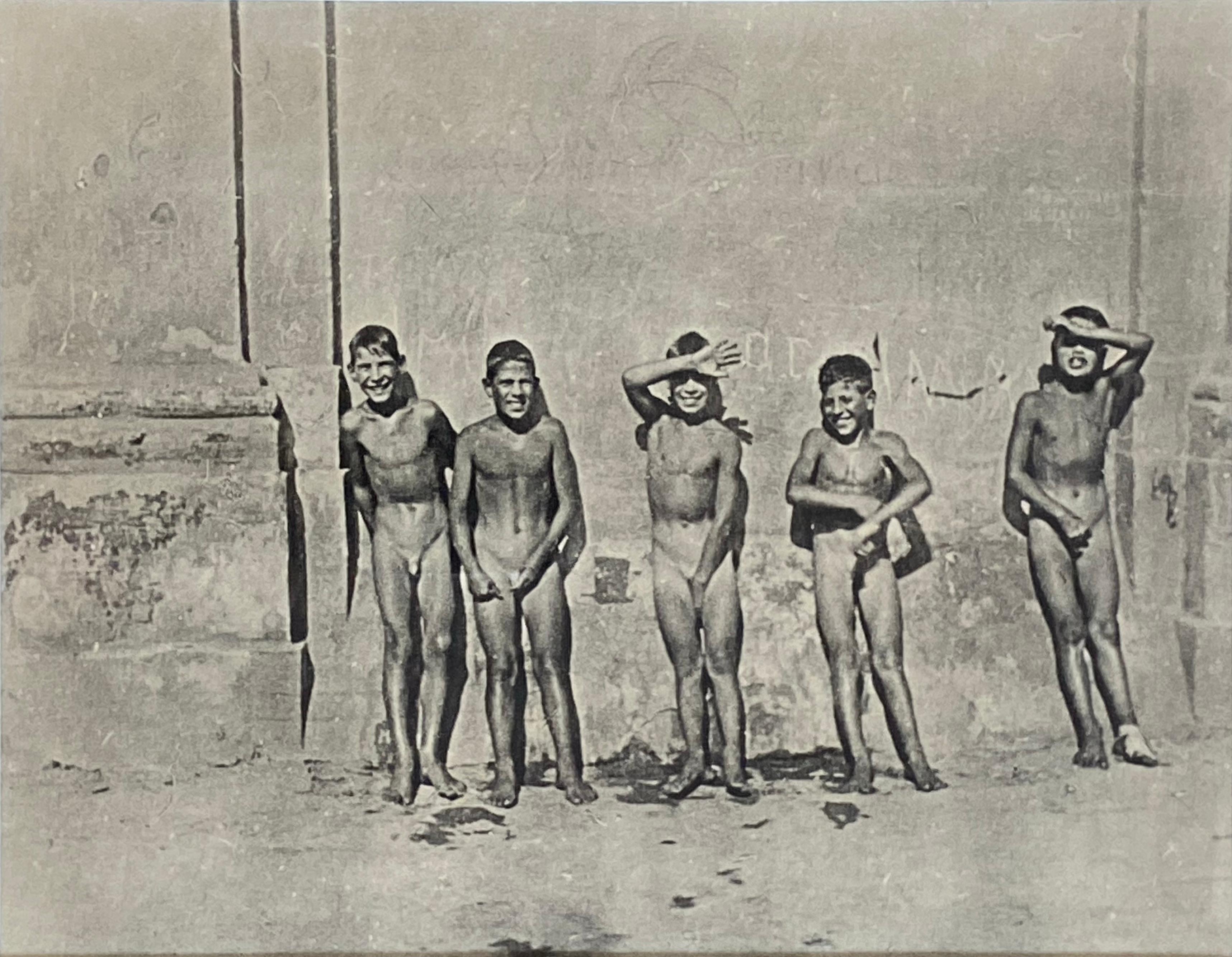 Swimmers - Photograph by Henri Cartier-Bresson