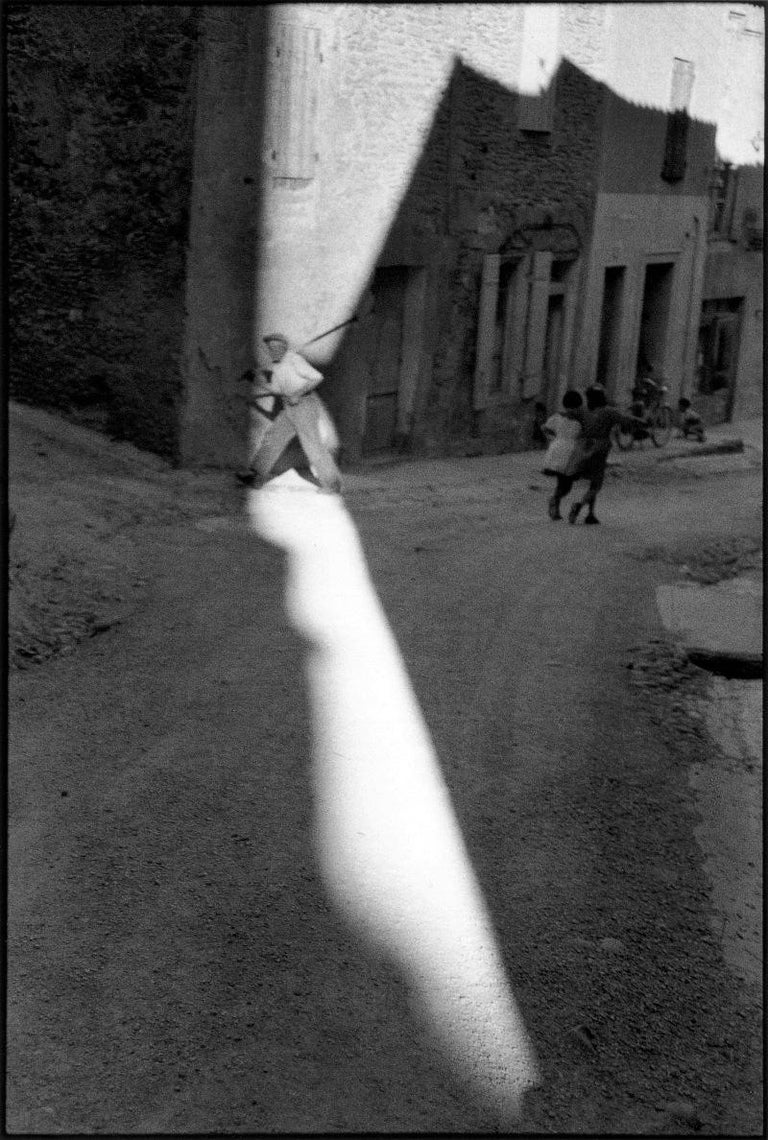 Tarascon, France, 1959 - Henri Cartier-Bresson (Black and White Photography)
Signed and stamped with photographers blindstamp
Silver gelatin print
16 x 20 inches

Henri Cartier-Bresson (1908-2004), arguably the most significant photographer of the