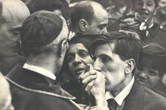 Vintage Henri Cartier-Bresson 'Cardinal Pacelli' 1952- Offset Lithograph