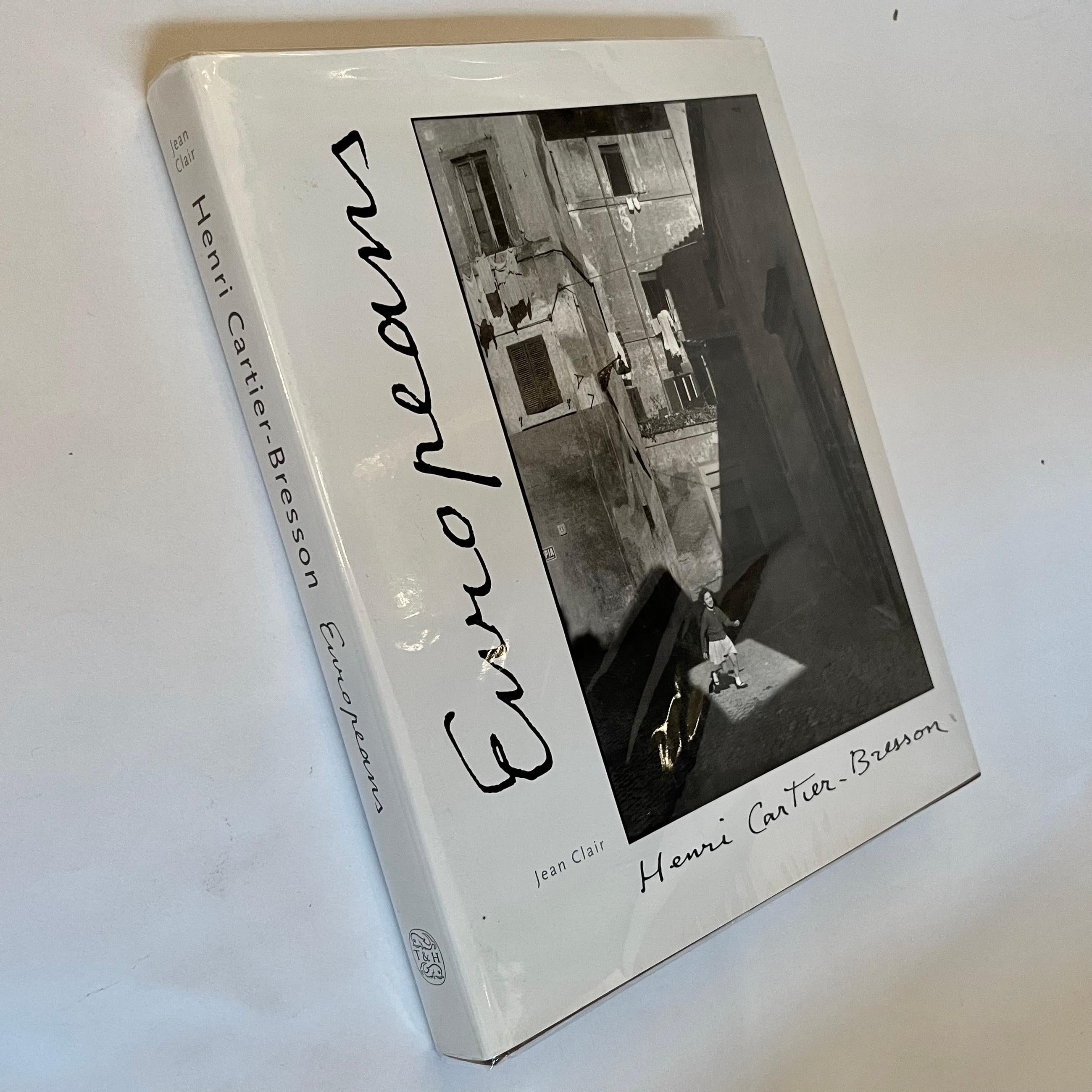 Henri Cartier-Bresson: The Europeans - Jean Clair, Thames & Hudson, London, 1998 For Sale 7