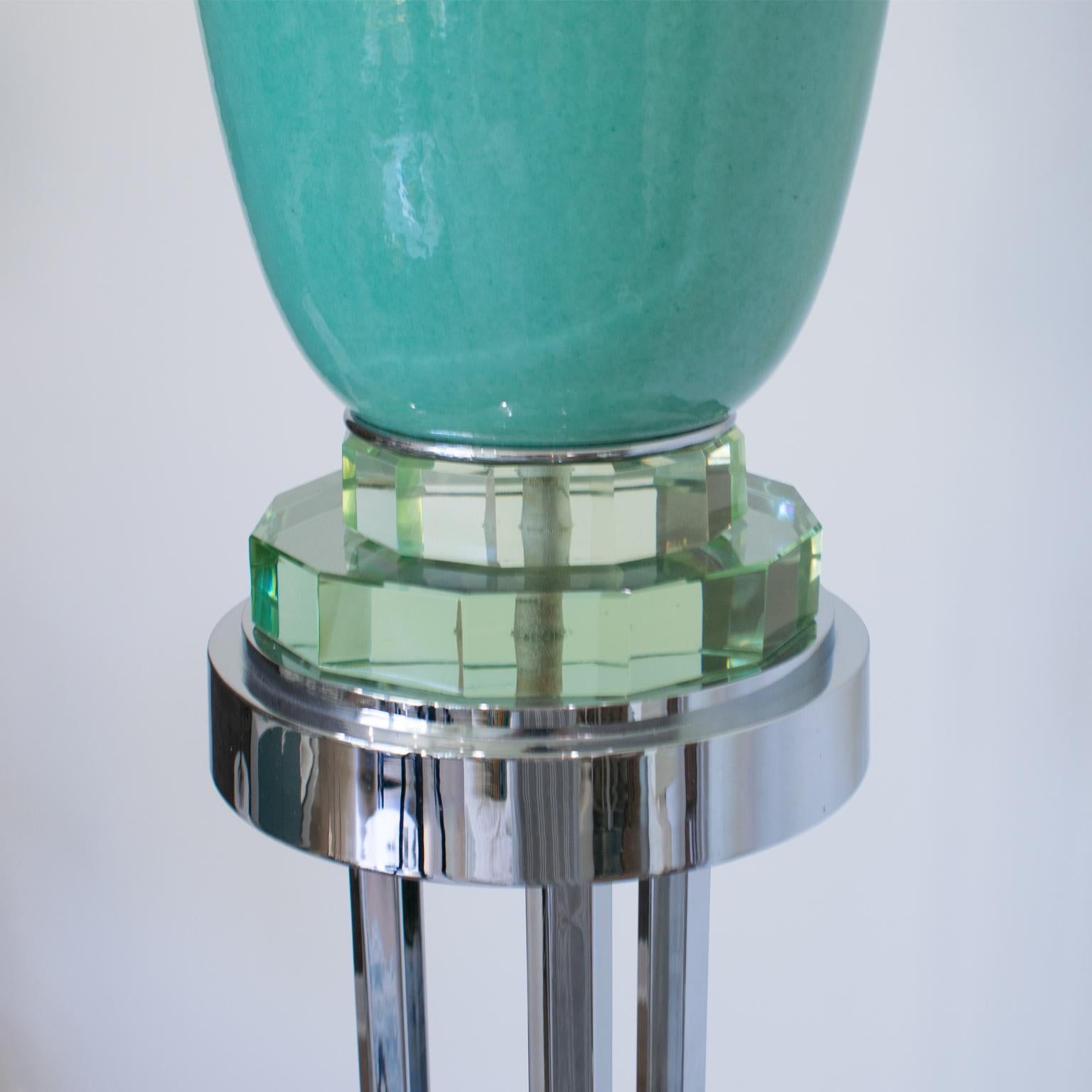 Henri Chaumeil Lampadaire Torchère, France circa 1930 en vente 7