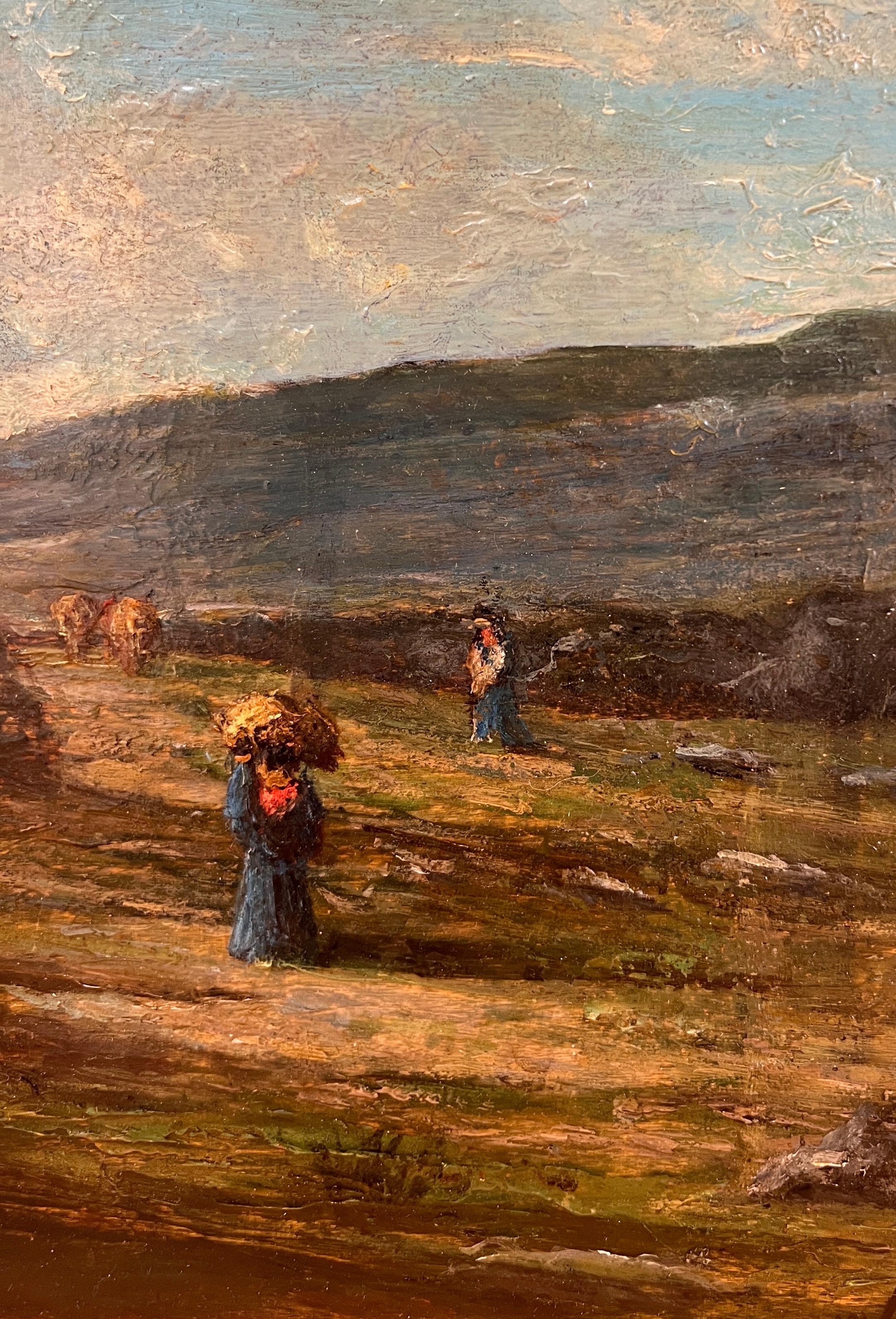Paisaje alpino animado con personajes en venta 2