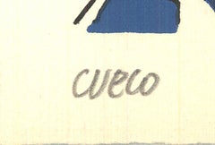 Henri Cueco "Senza titolo" - Litografia - Firmata