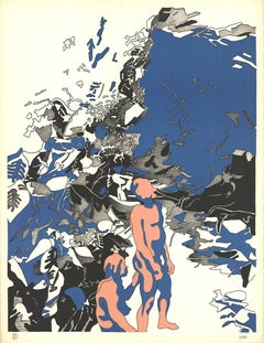 Henri Cueco "Senza titolo" - Litografia - Firmata