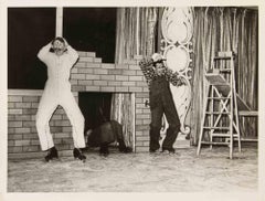 The Clowns - Vintage Photograph by Henri De Jonghe - 1950s