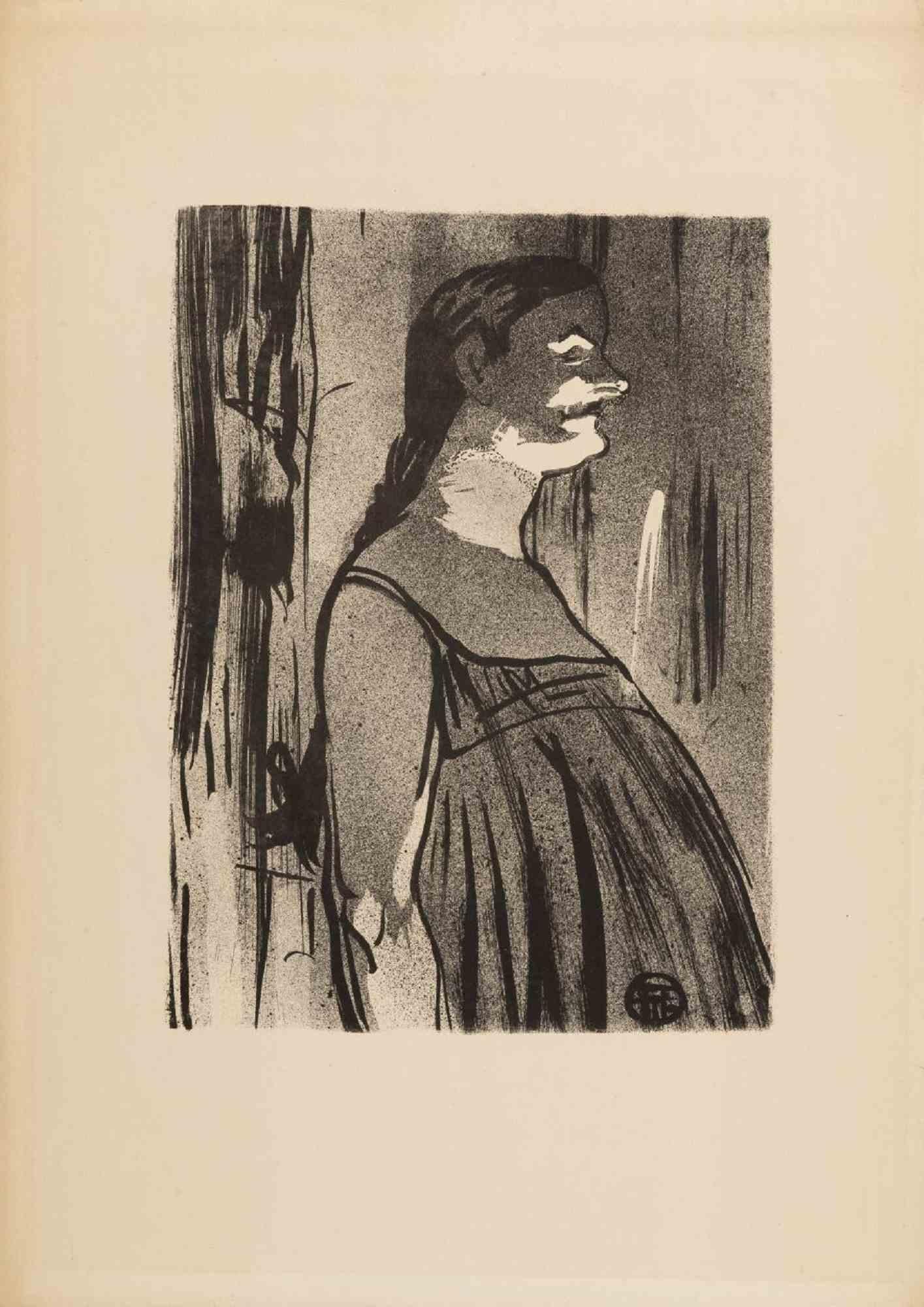 Madame Abdala - Original Lithograph by Henri de Toulouse Lautrec - 1893