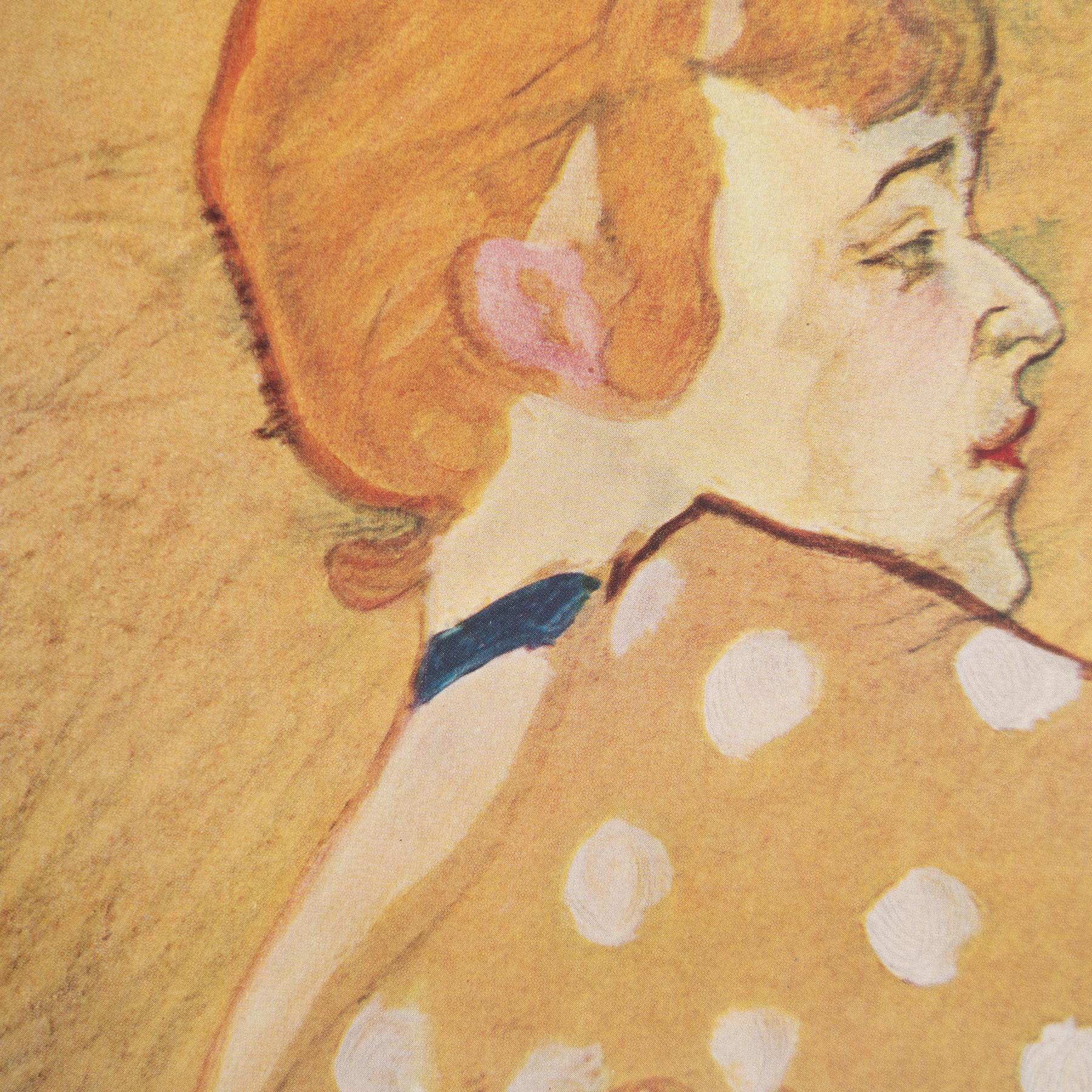 Henri de Toulouse-Lautrec 1952 Farbklischee, gerahmte Ausgabe (Papier) im Angebot