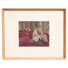 Henri de Toulouse-Lautrec 1952 Color Cliché, Framed Edition