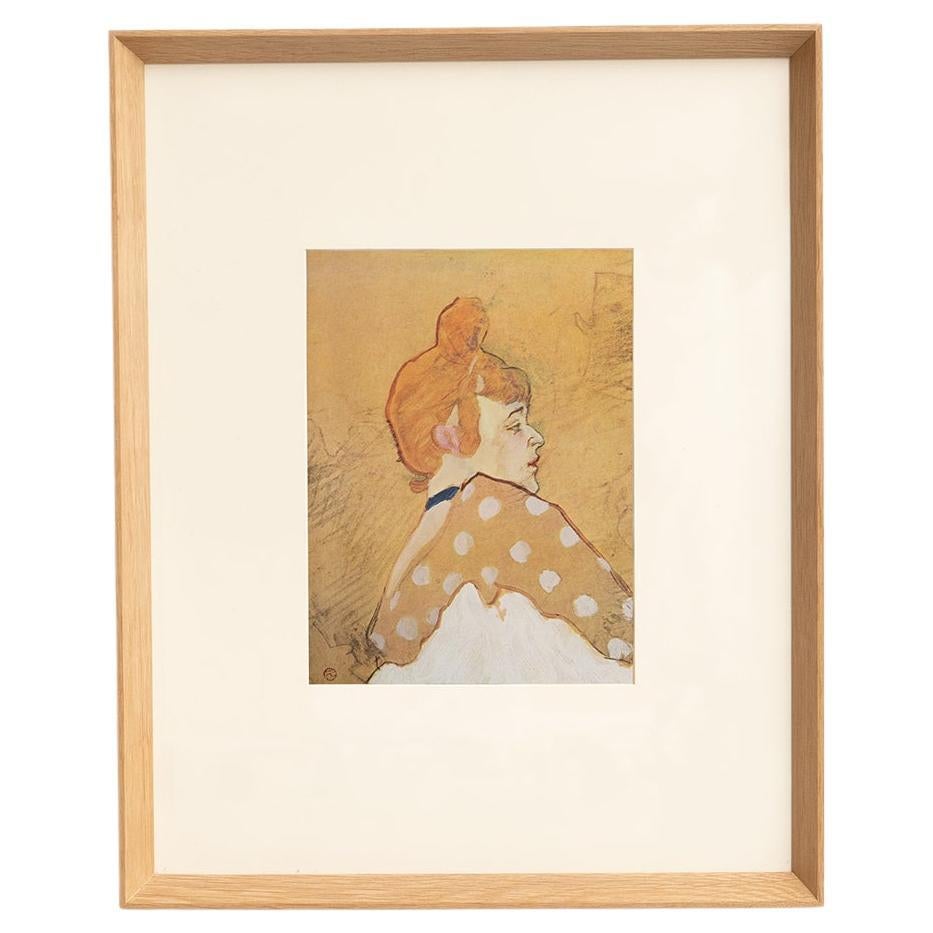 Henri de Toulouse-Lautrec 1952 Color Cliché, Framed Edition