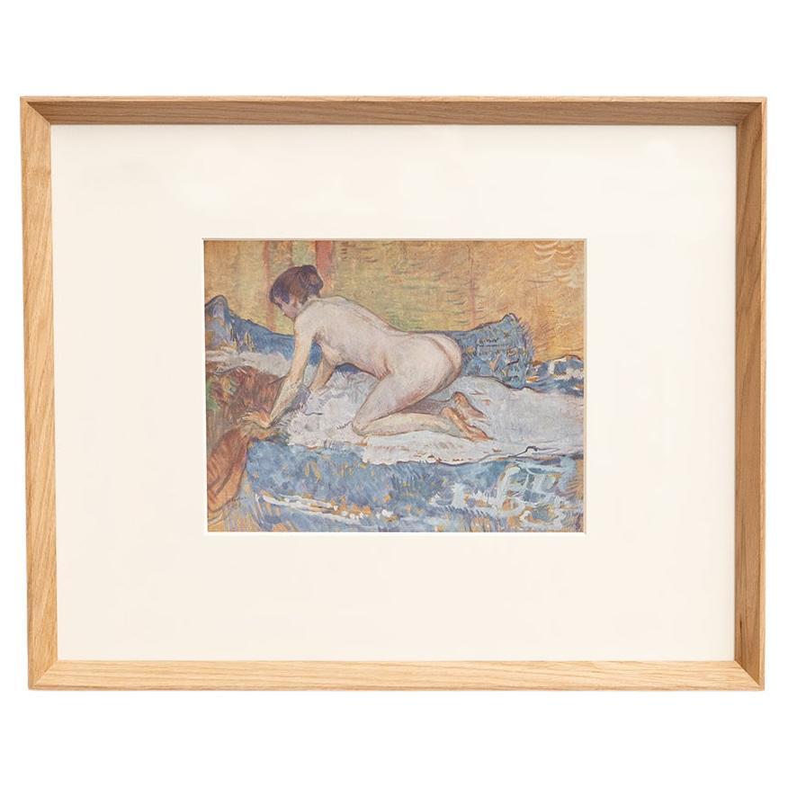 Henri de Toulouse-Lautrec 1952 Cliché en color, Edición enmarcada