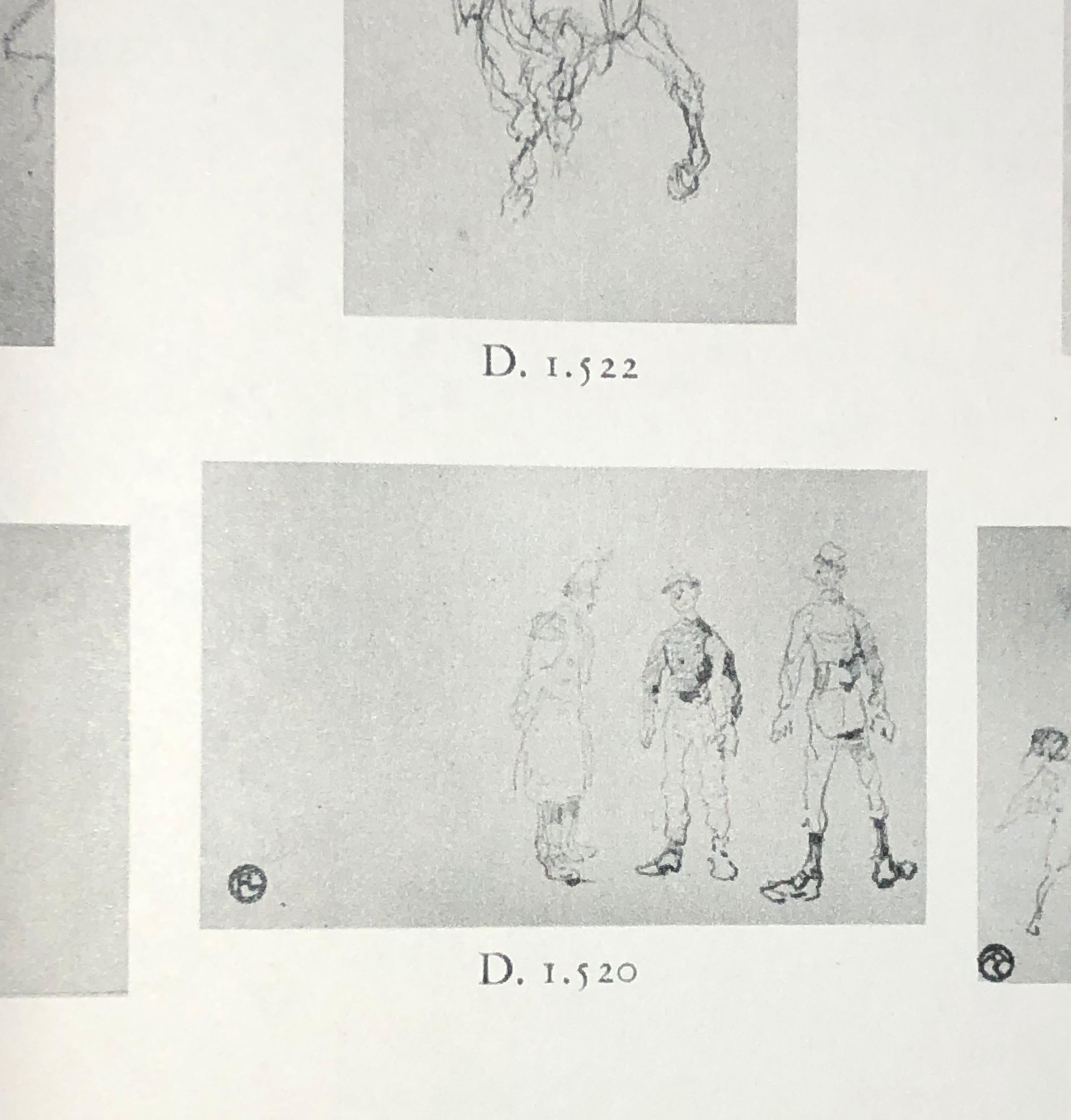 Henri De Toulouse Lautrec Pencil Drawings, Catalogued 2
