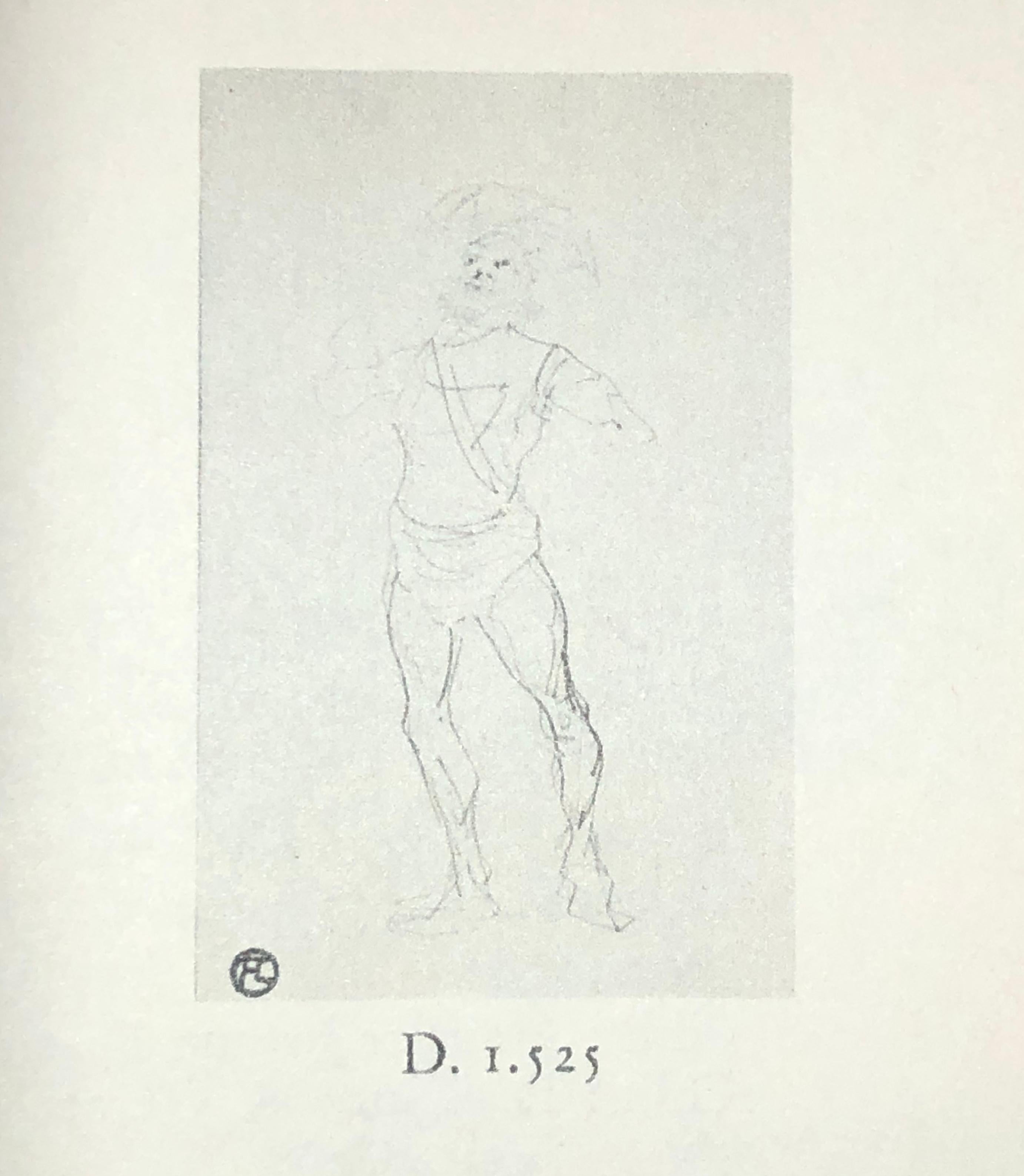 Late 19th Century Henri De Toulouse Lautrec pencil Drawings Catalogued