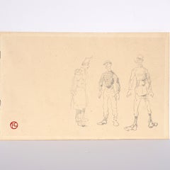 Henri De Toulouse Lautrec Pencil Drawings, Catalogued