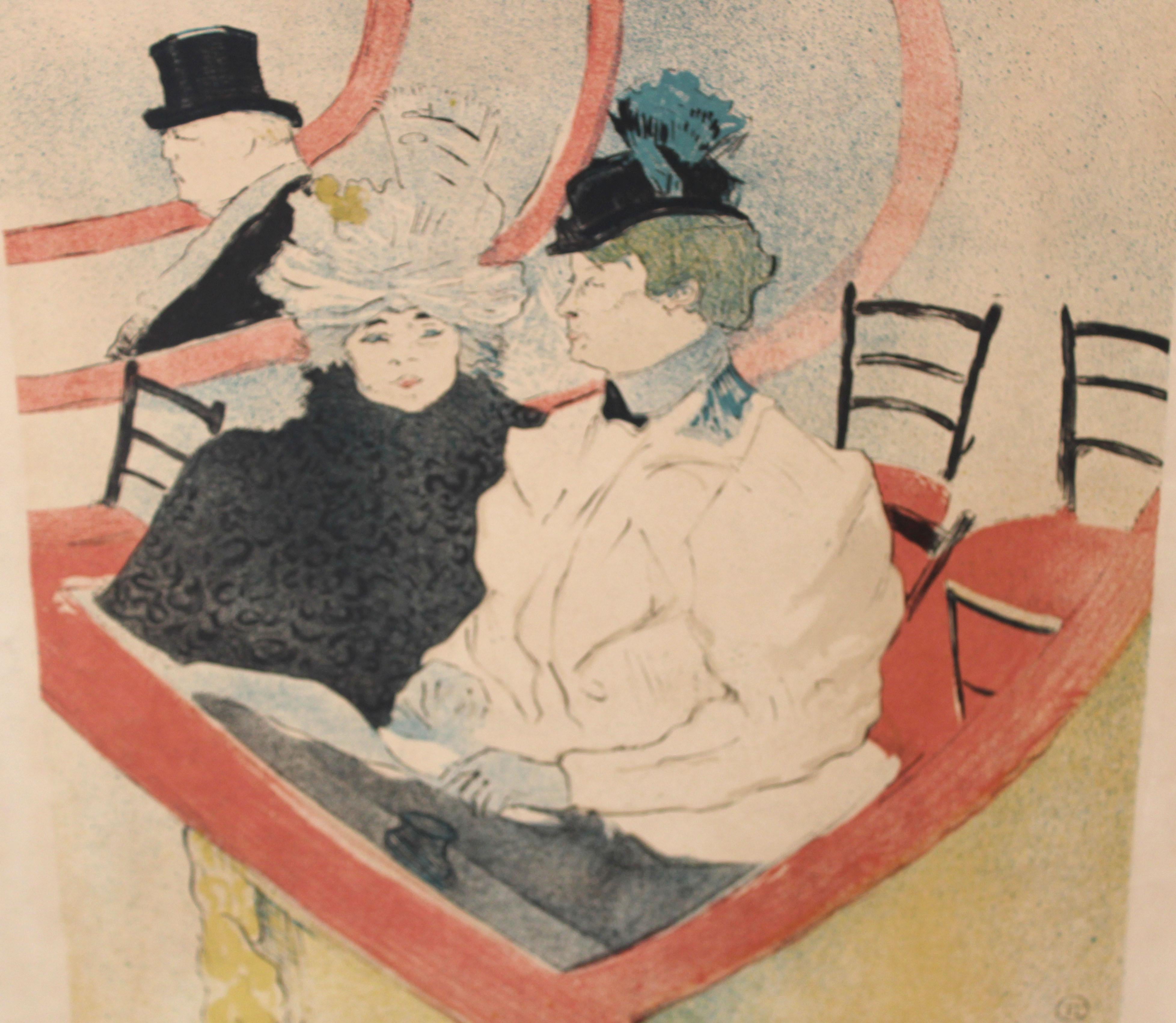 Artista: Toulouse Lautrec

Año: 1964

Afiche litográfico original de Toulouse Lautrec creado en 1964 para una exposición en la Galerie 65 Cannes,

impreso por Mourlot

Medidas del cartel: 72 x 57 cm.

El cartel está en condiciones aceptables, lo