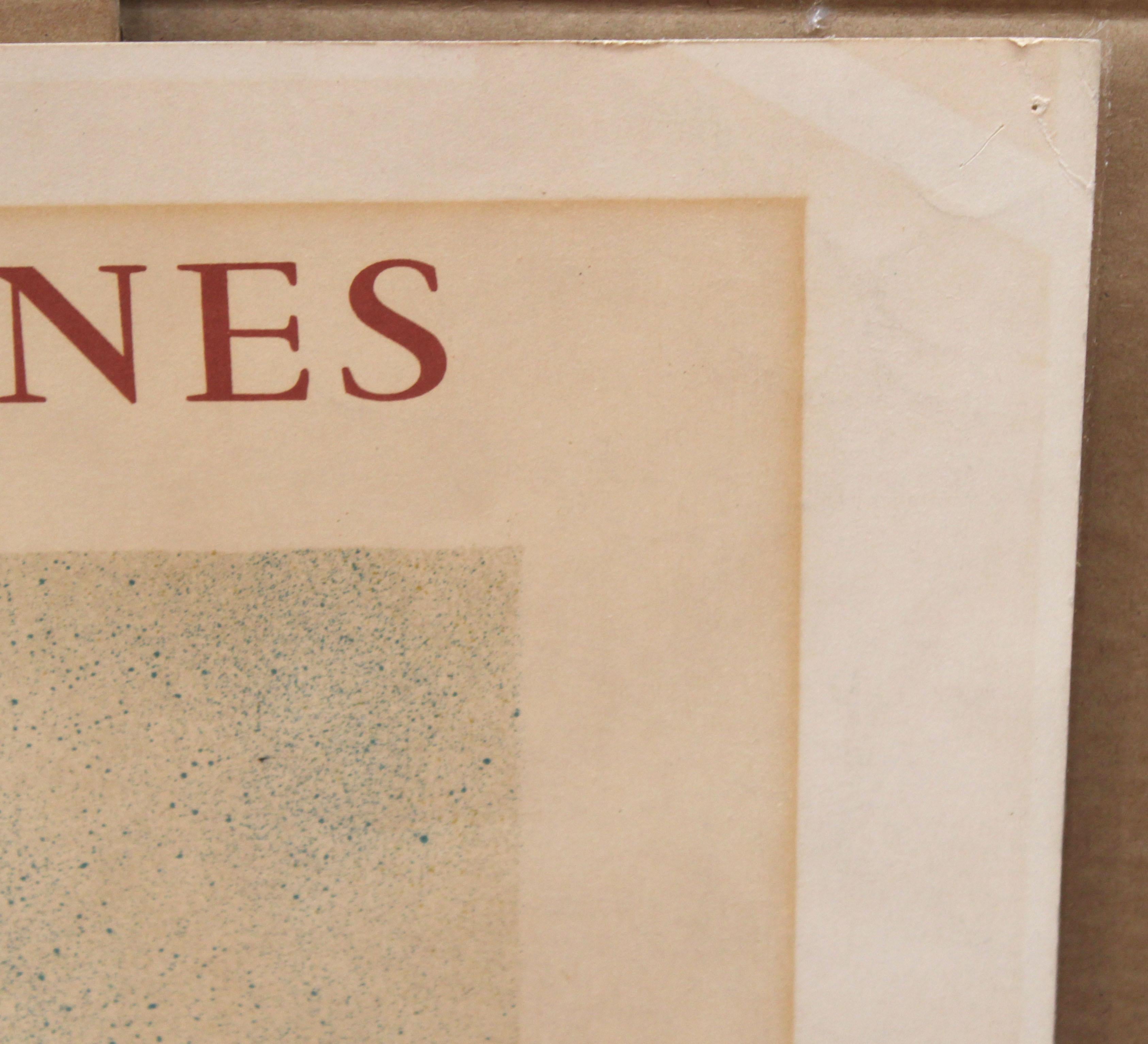 La Grande Loge - Galerie 65 Cannes - 1964 en venta 3