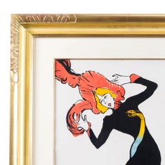 Henri de Toulouse-Lautrec "Jane Avril" Lithograph