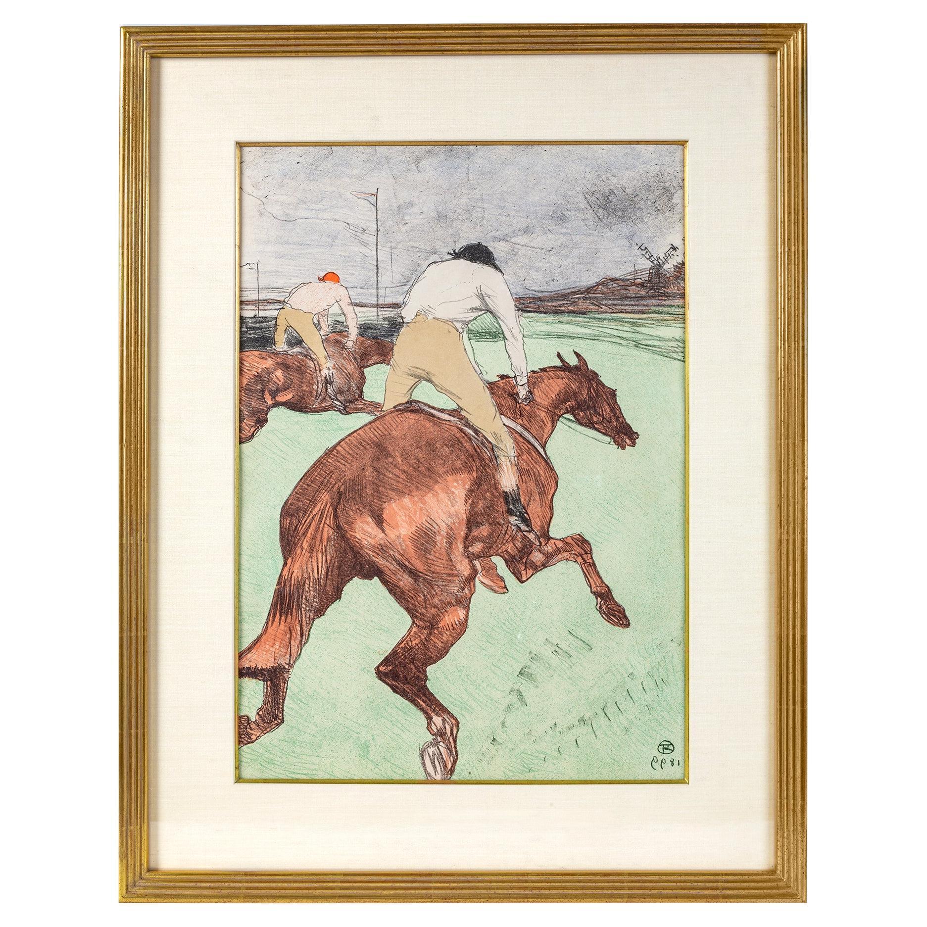 Henri de Toulouse-Lautrec "Le Jockey" Lithograph